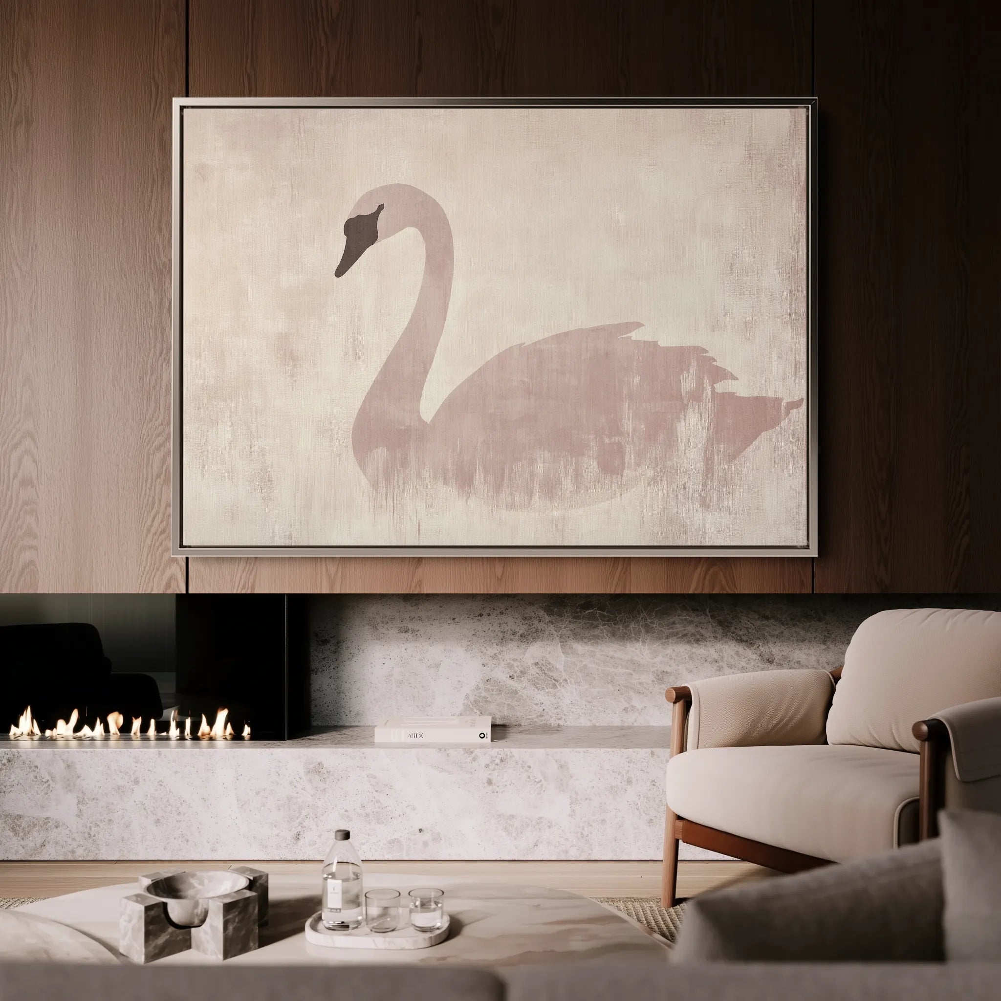 Animals Canvas Wall Art WAD052-AN 90 x 60 cm / Stretched on hidden frame