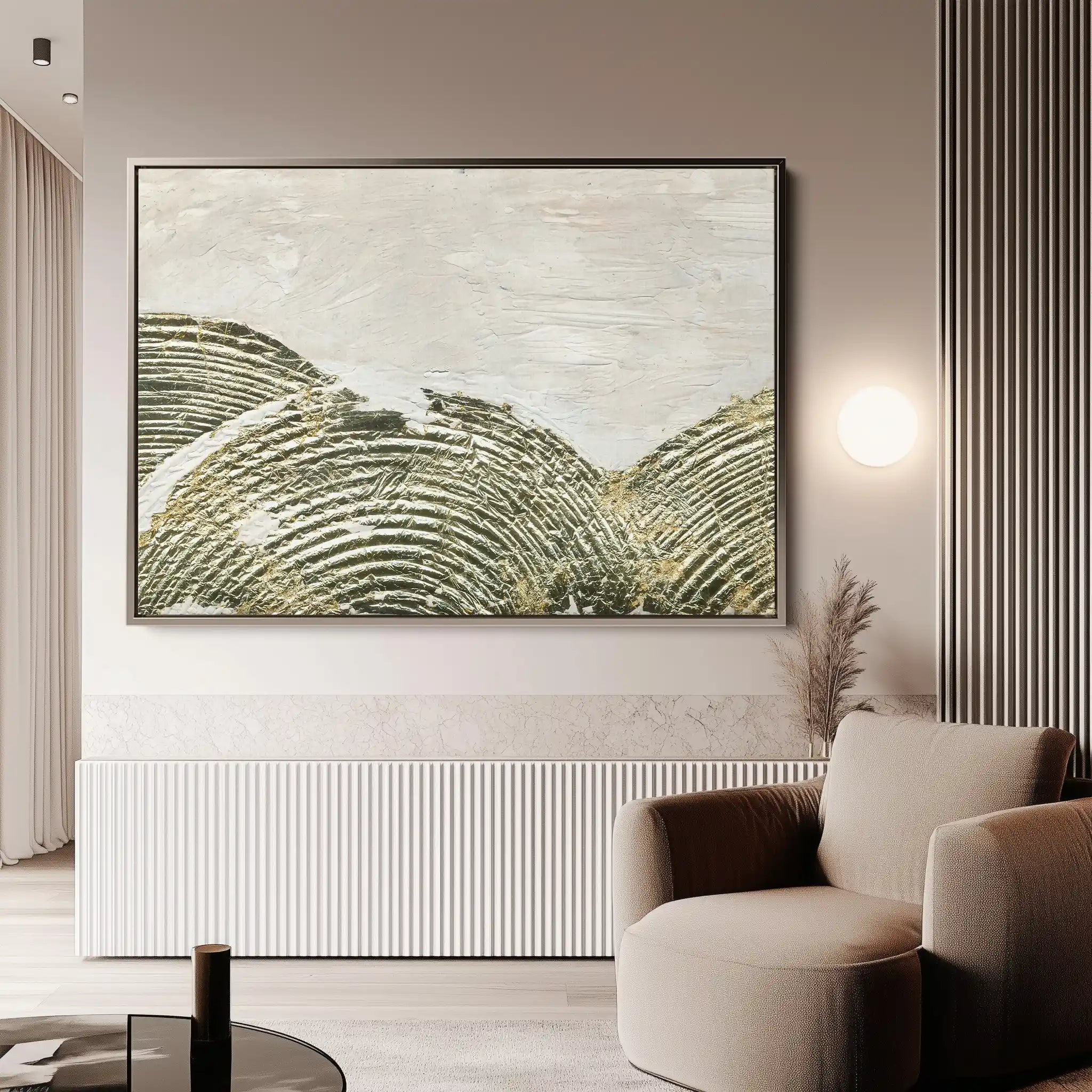 Abstract 052 Canvas Art 60 x 40 cm / Stretched on hidden frame