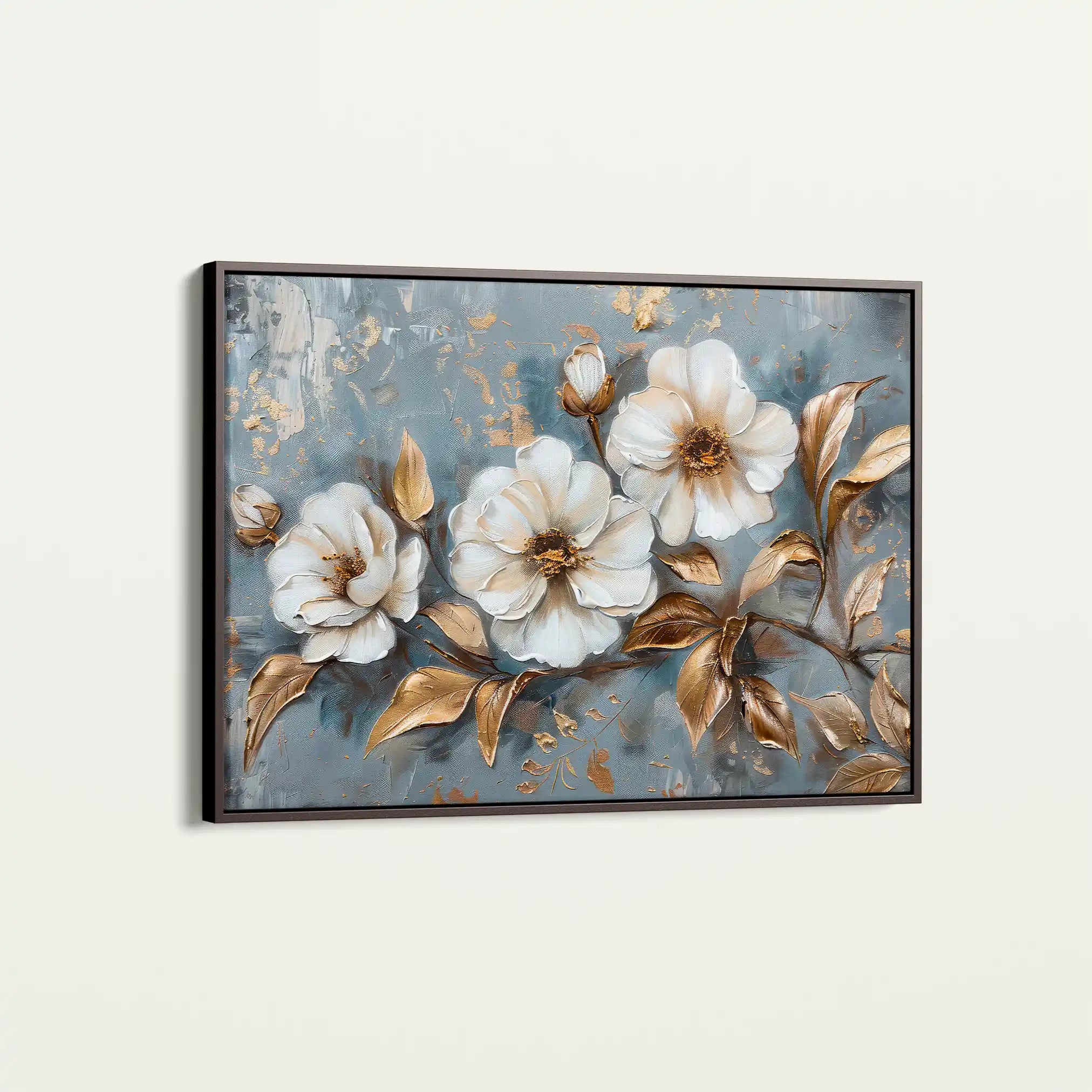 Floral Canvas Wall Art WAD052-F 90 x 60 cm / Stretched on hidden frame