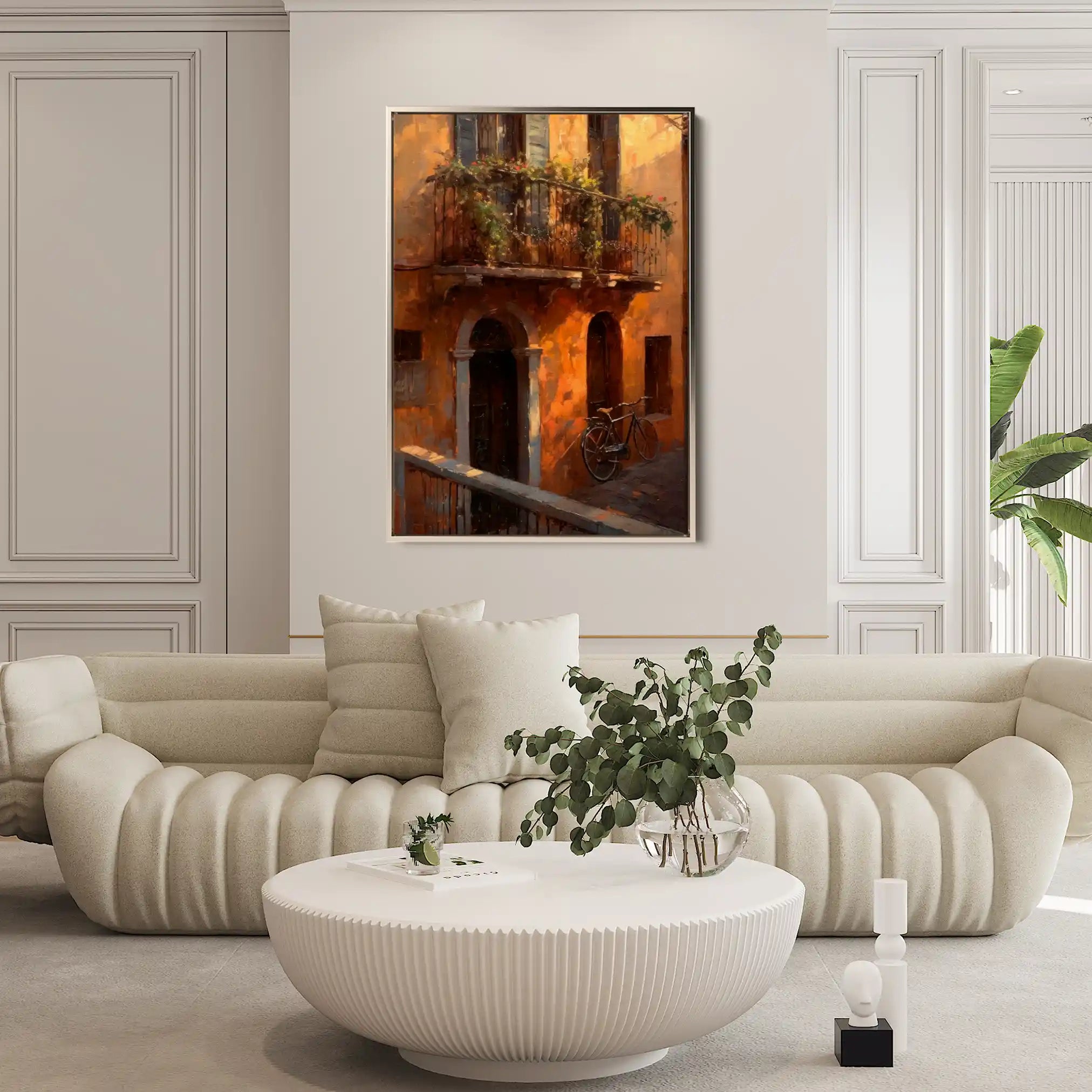 Landscape 052 Canvas Art 90 x 60 cm / Stretched on hidden frame