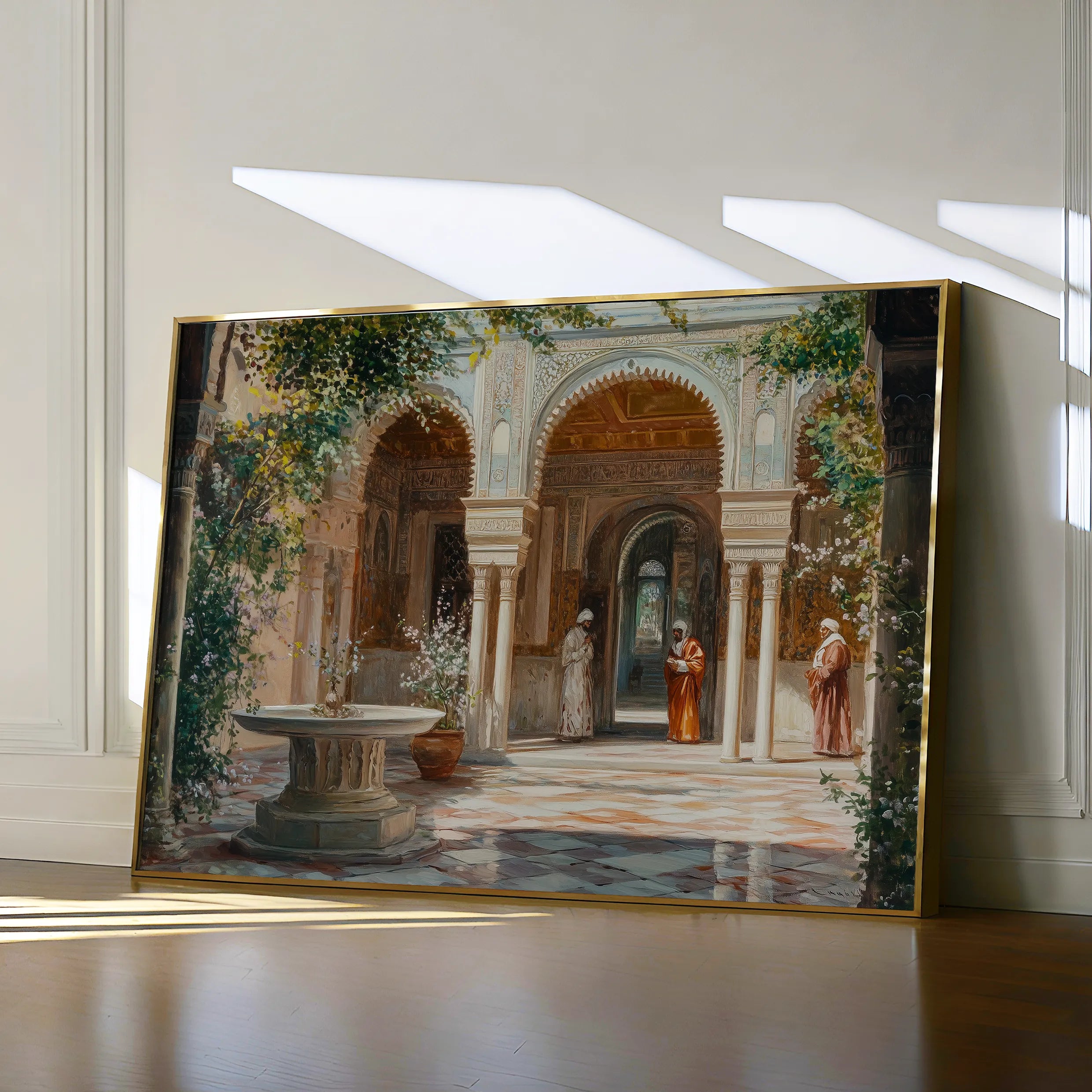 Orientalist Canvas Wall Art WAD052-OR 90 x 60 cm / Stretched on hidden frame
