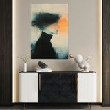 Portrait 052 Canvas Art 90 x 60 cm / Stretched on hidden frame