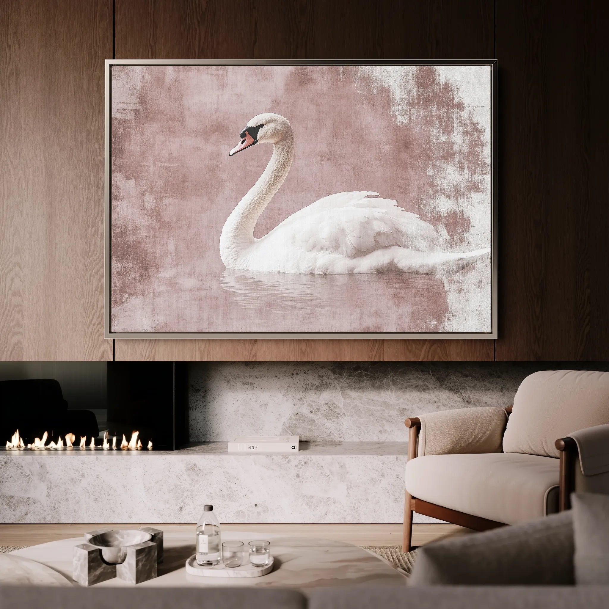 Animals Canvas Wall Art WAD053-AN 90 x 60 cm / Stretched on hidden frame