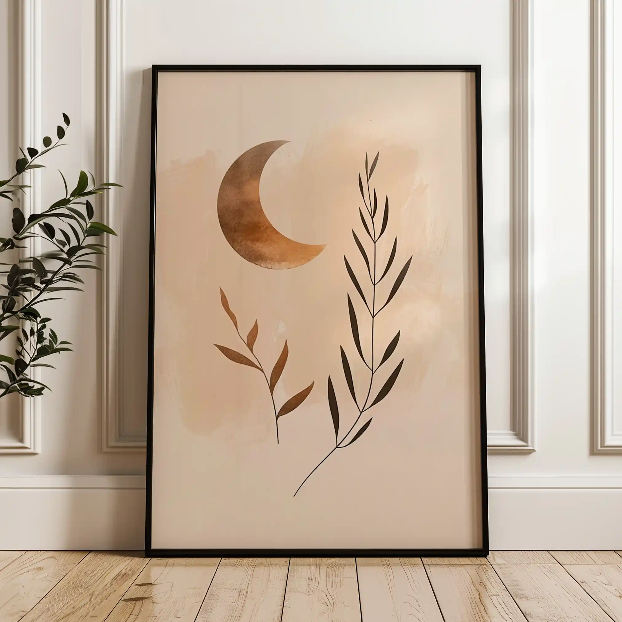 Boho 053 Canvas Art 90 x 60 cm / Stretched on hidden frame