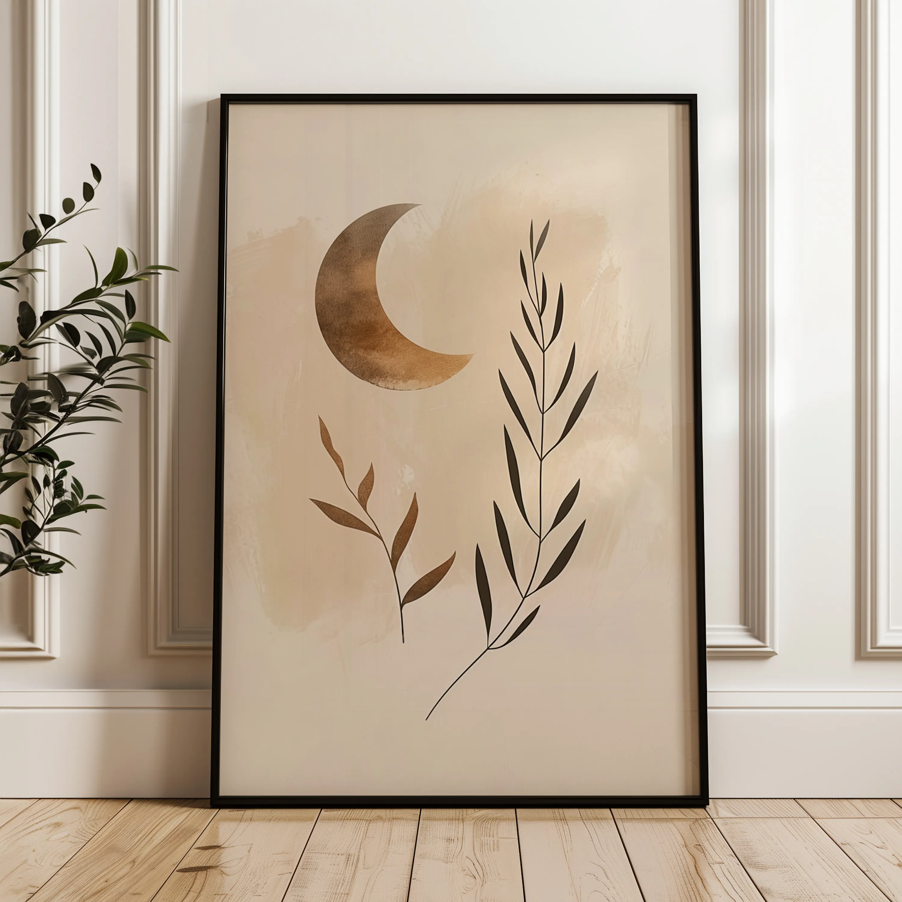 Boho Canvas Wall Art WAD053-BH 90 x 60 cm / Stretched on hidden frame