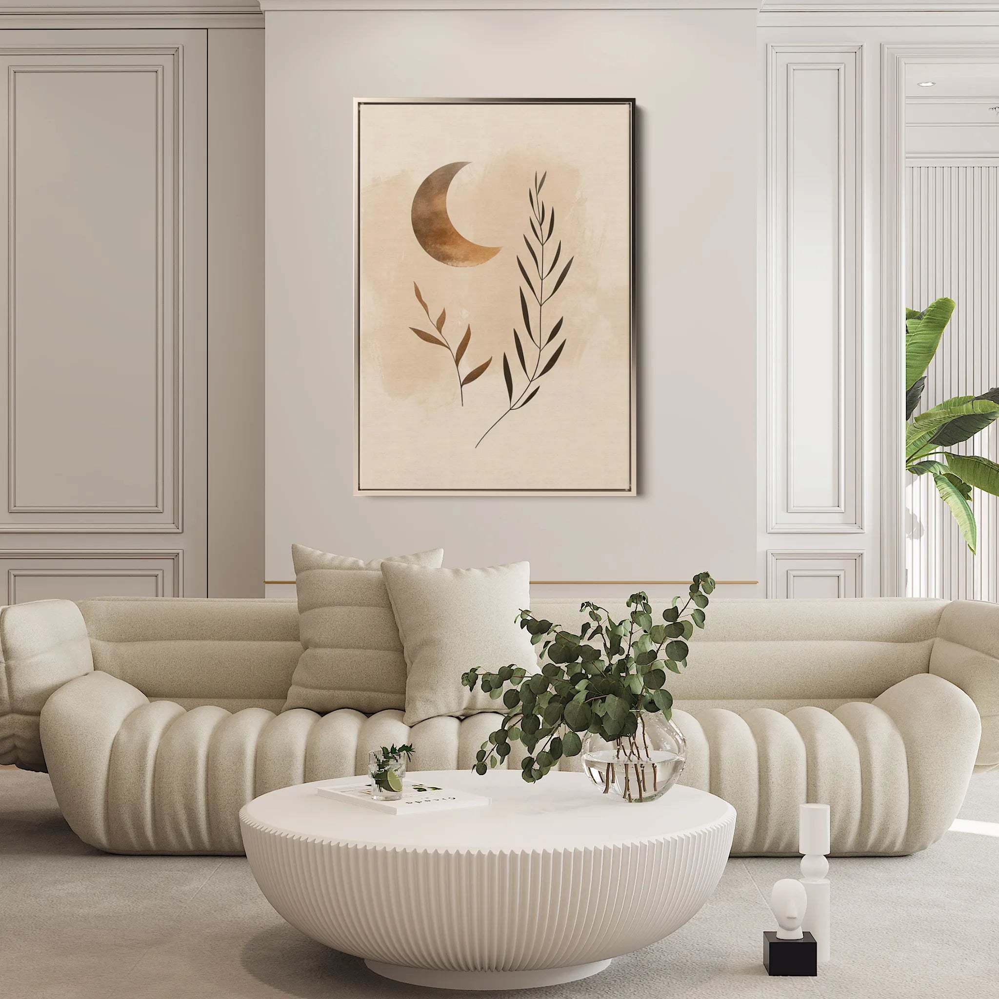 Boho Canvas Wall Art WAD053-BH 90 x 60 cm / Stretched on hidden frame