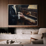 Classic 053 Canvas Art 90 x 60 cm / Stretched on hidden frame