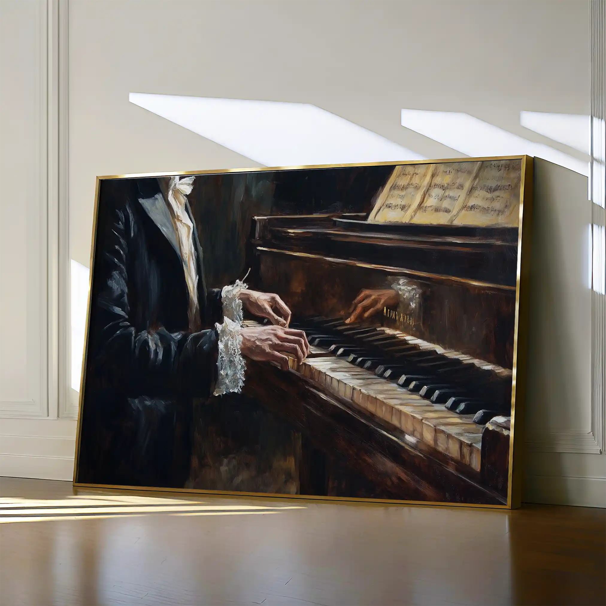 Classic 053 Canvas Art 90 x 60 cm / Stretched on hidden frame