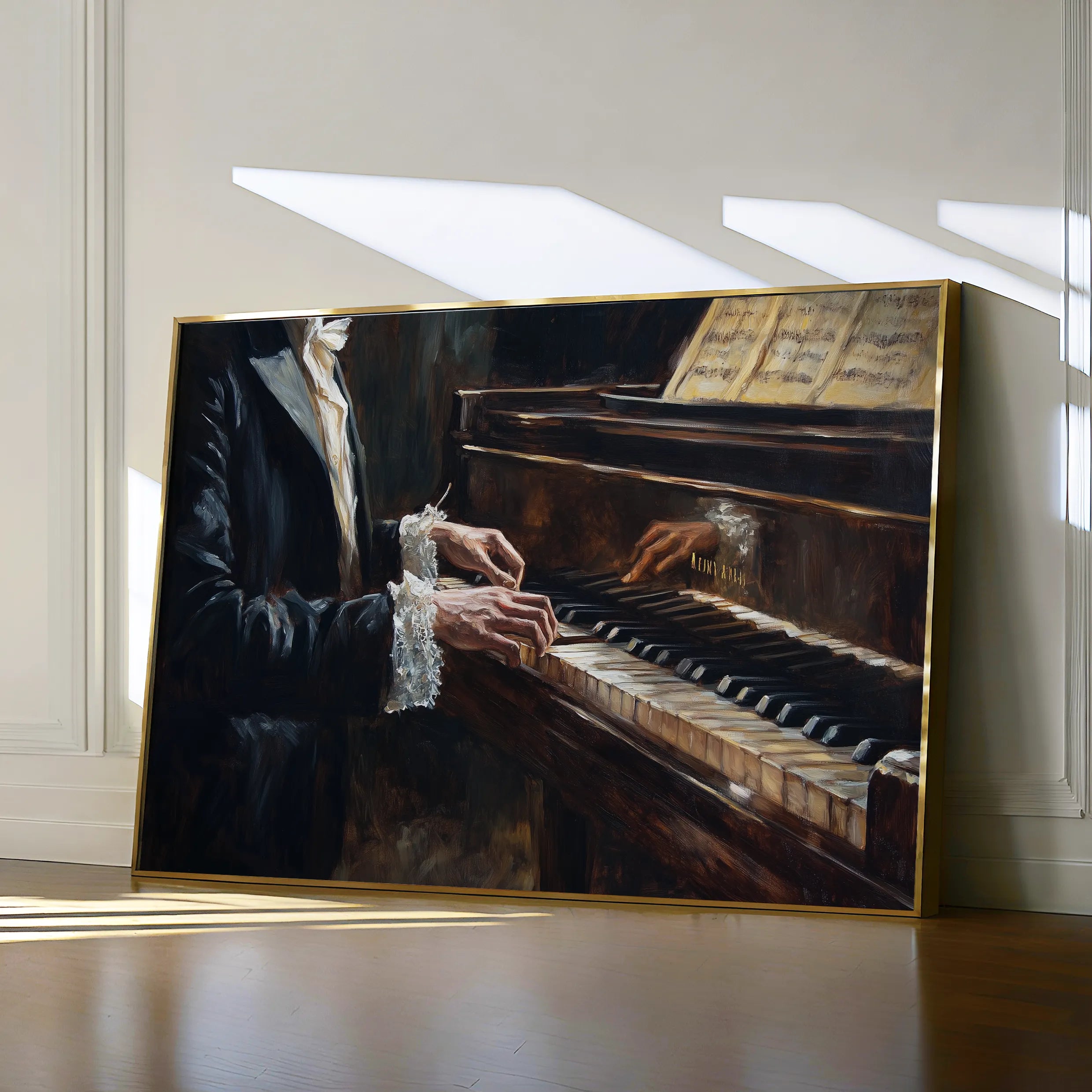 Classic Canvas Wall Art WAD053-CL 90 x 60 cm / Stretched on hidden frame