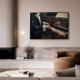 Classic 053 Canvas Art 90 x 60 cm / Stretched on hidden frame