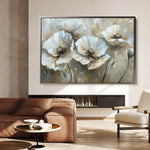 Floral Canvas Wall Art WAD053-F 90 x 60 cm / Stretched on hidden frame