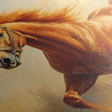 Horses 053 Canvas Art 90 x 60 cm / Stretched on hidden frame