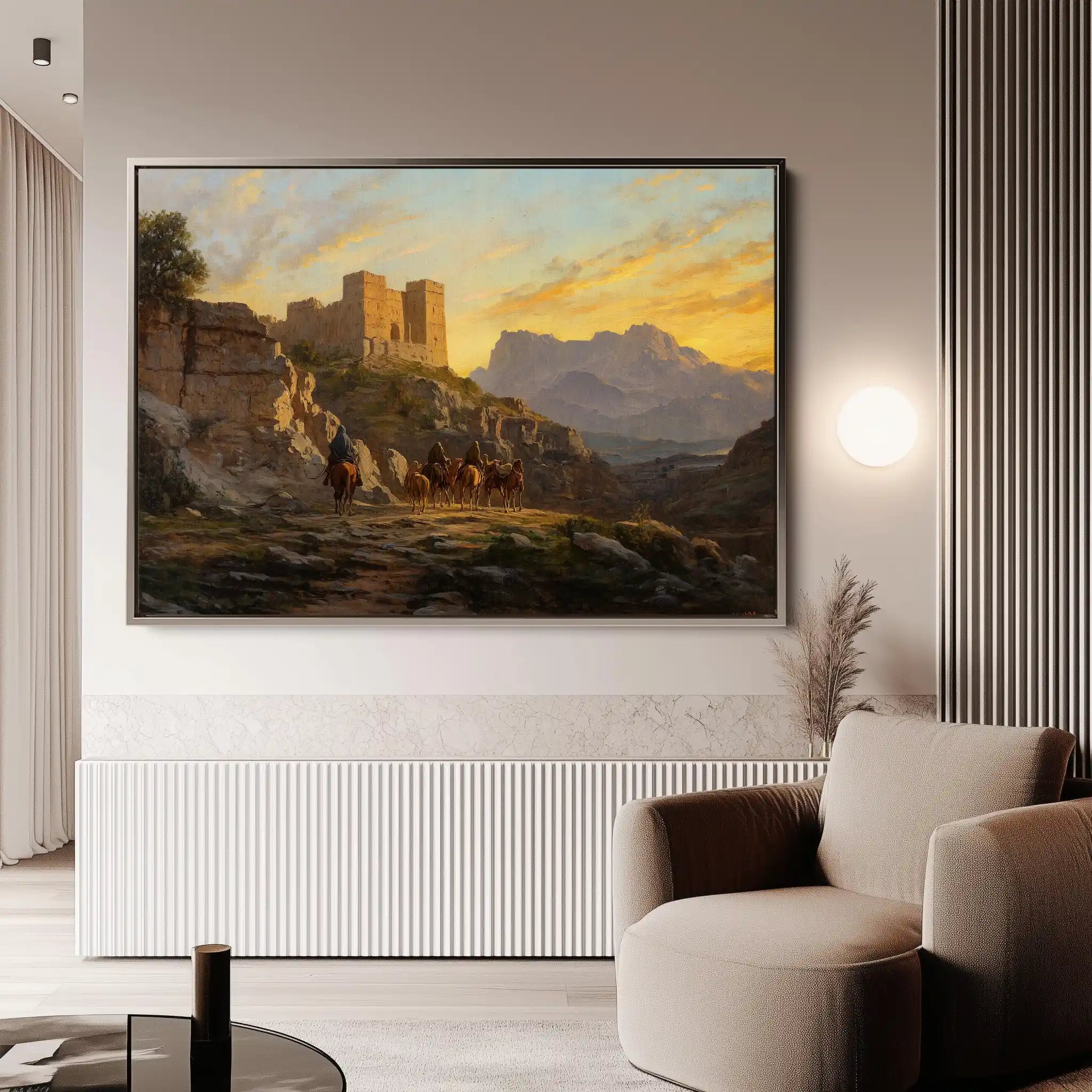 Orientalist 053 Canvas Art 90 x 60 cm / Stretched on hidden frame
