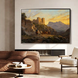 Orientalist 053 Canvas Art 90 x 60 cm / Stretched on hidden frame