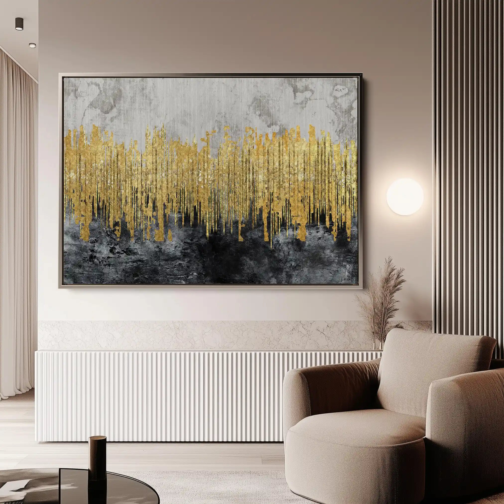 Abstract 054 Canvas Art 60 x 40 cm / Stretched on hidden frame