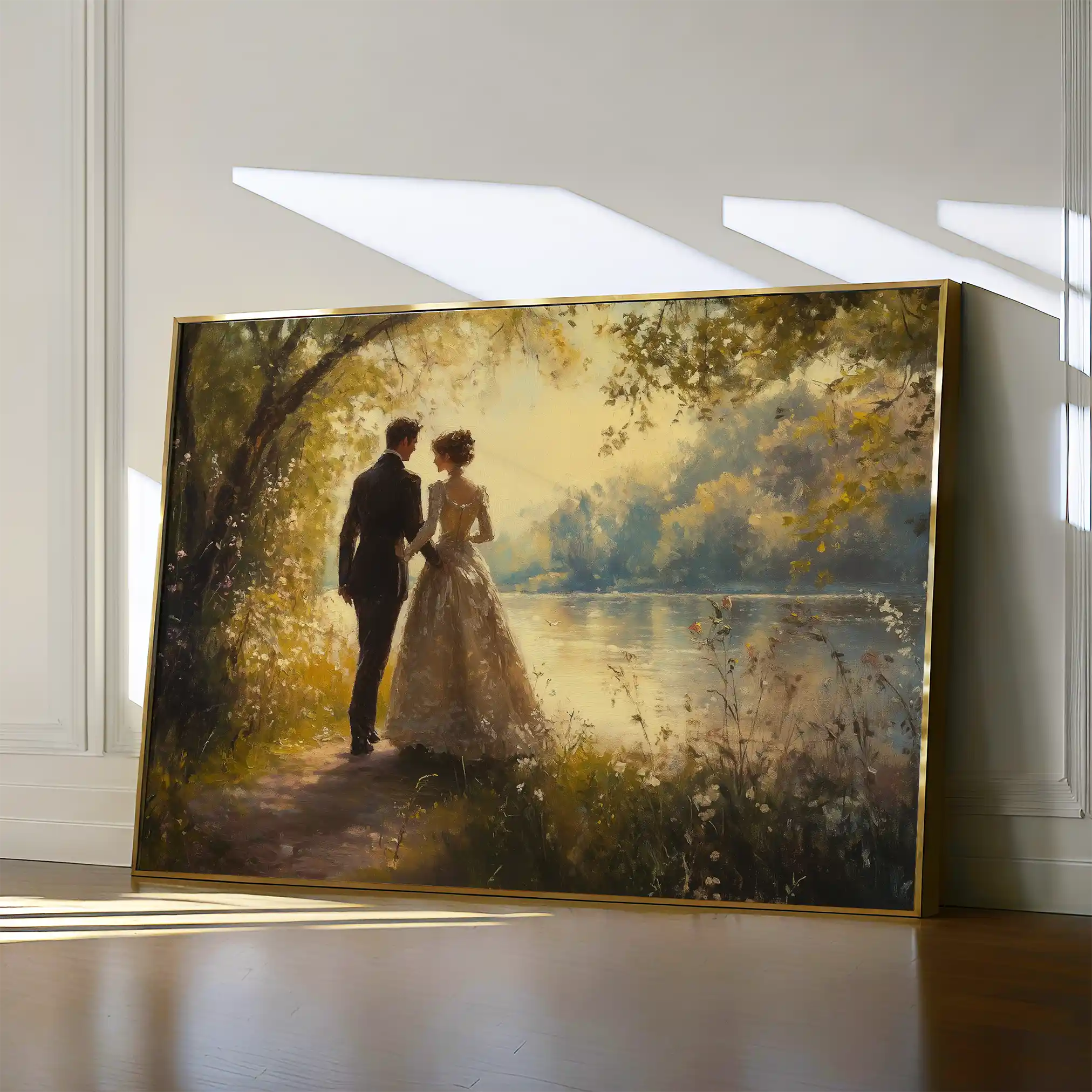Classic 054 Canvas Art 90 x 60 cm / Stretched on hidden frame