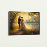 Classic 054 Canvas Art 90 x 60 cm / Stretched on hidden frame