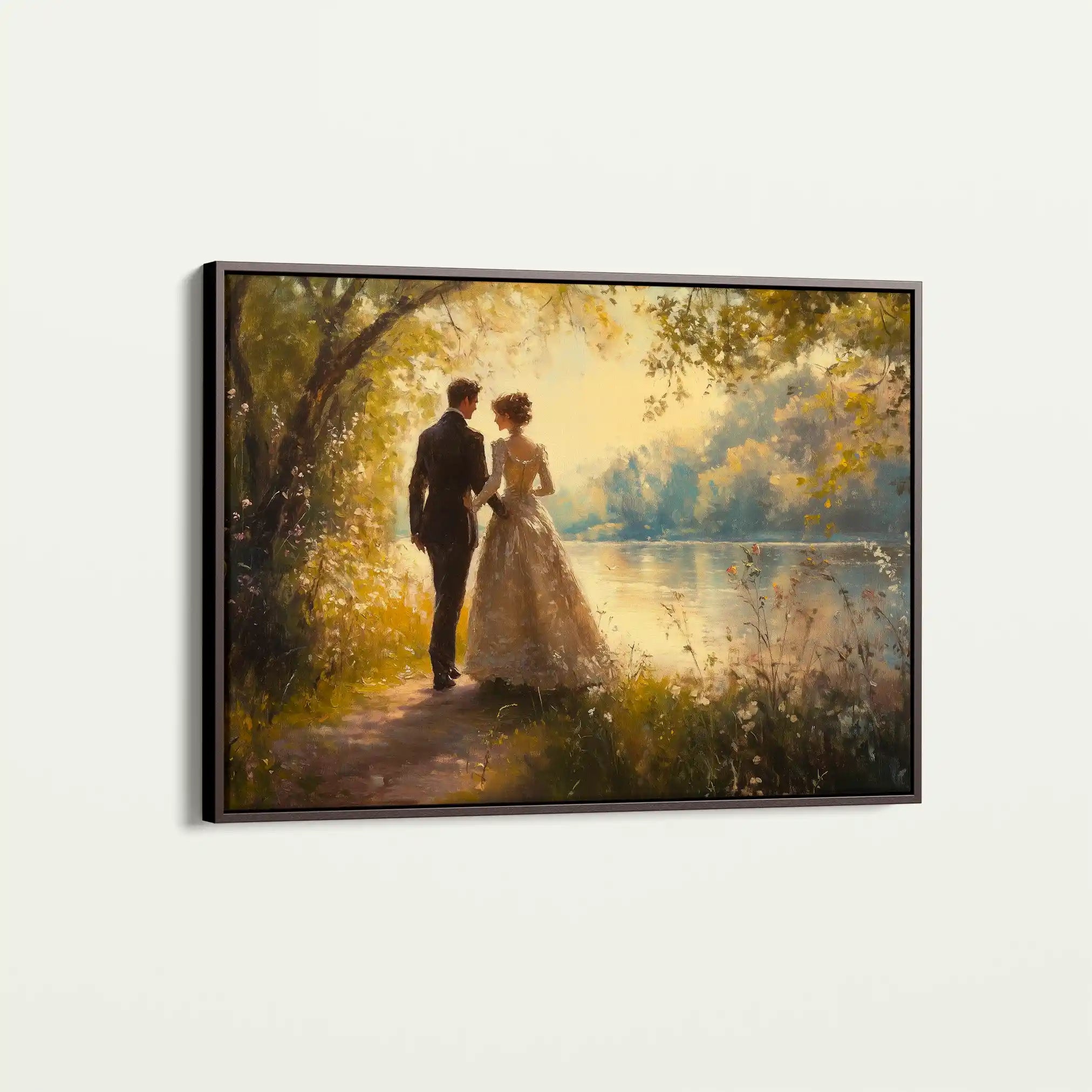 Classic 054 Canvas Art 90 x 60 cm / Stretched on hidden frame