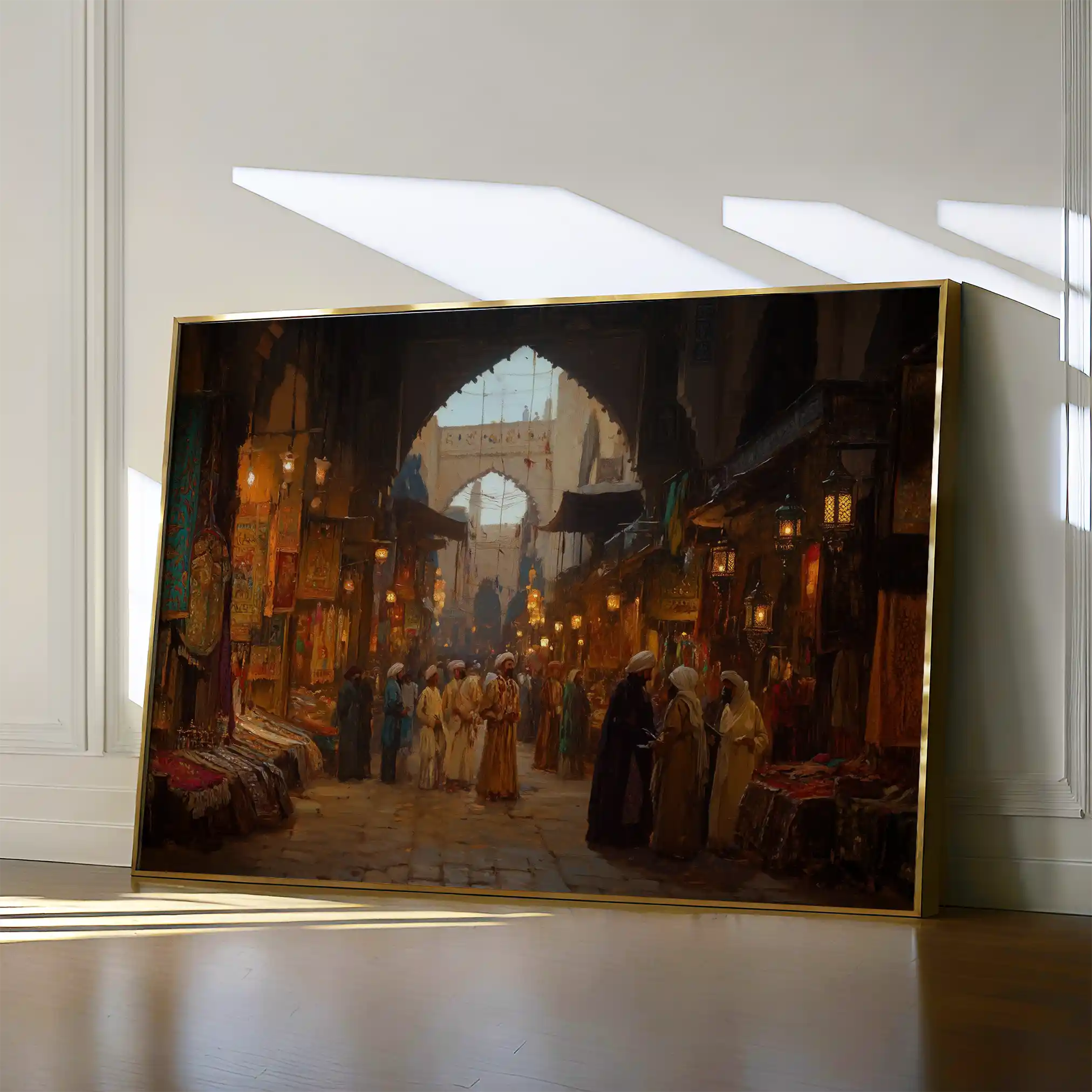 Orientalist 054 Canvas Art 90 x 60 cm / Stretched on hidden frame