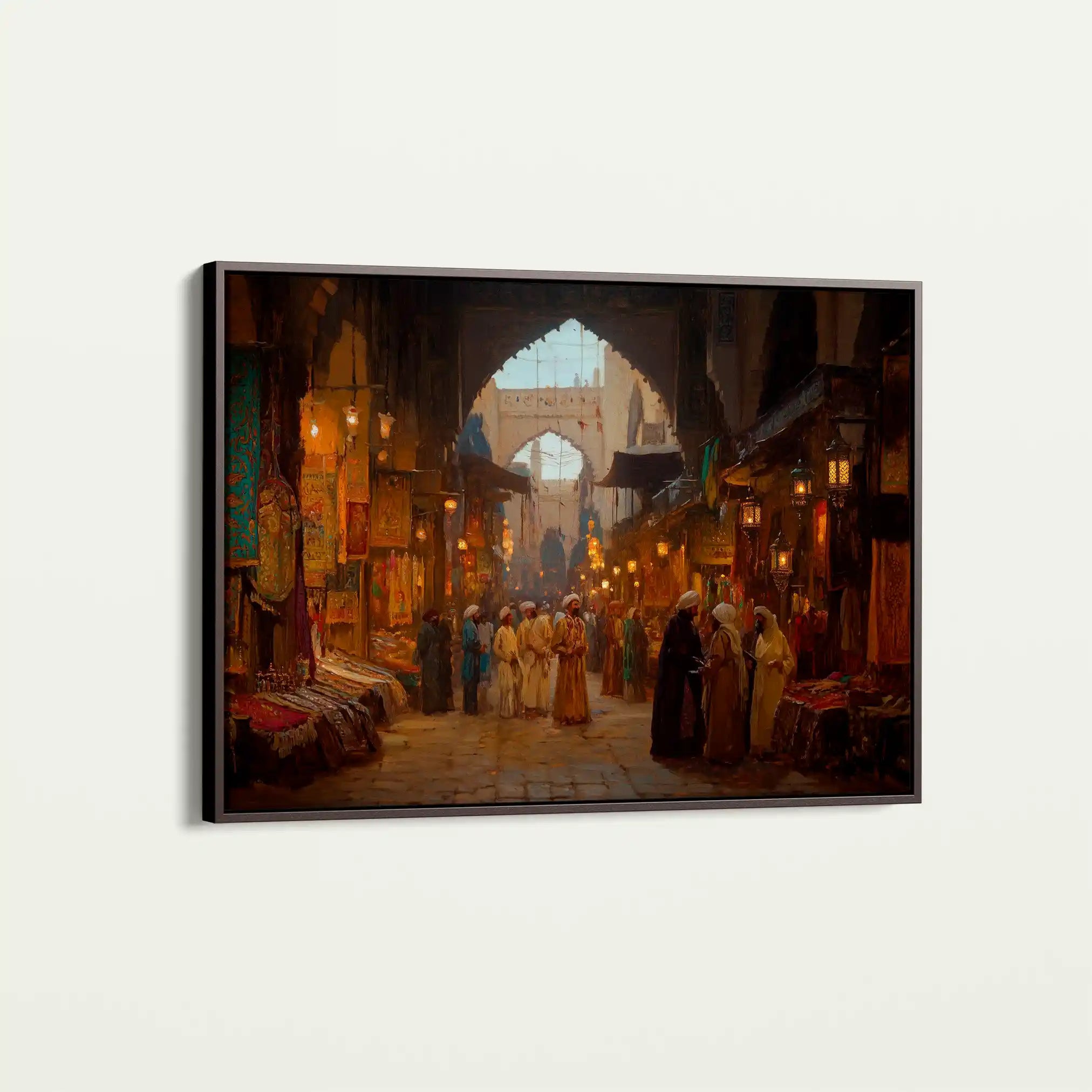 Orientalist 054 Canvas Art 90 x 60 cm / Stretched on hidden frame