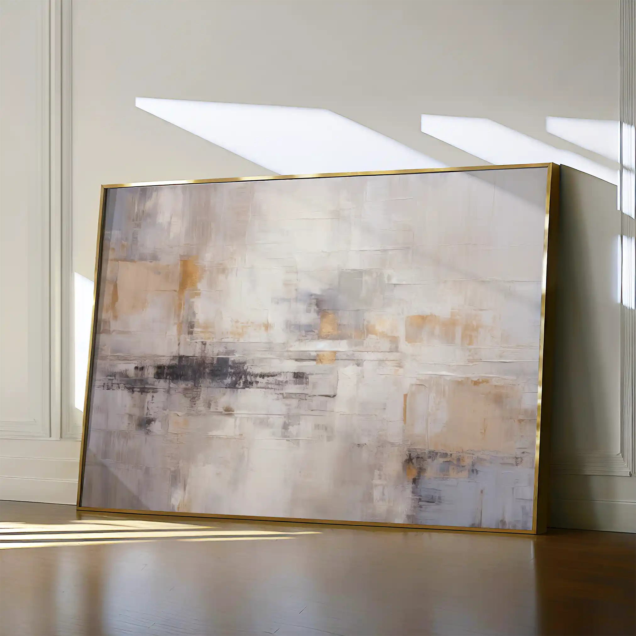Abstract Canvas Wall Art WAD055-A 90 x 60 cm / Stretched on hidden frame