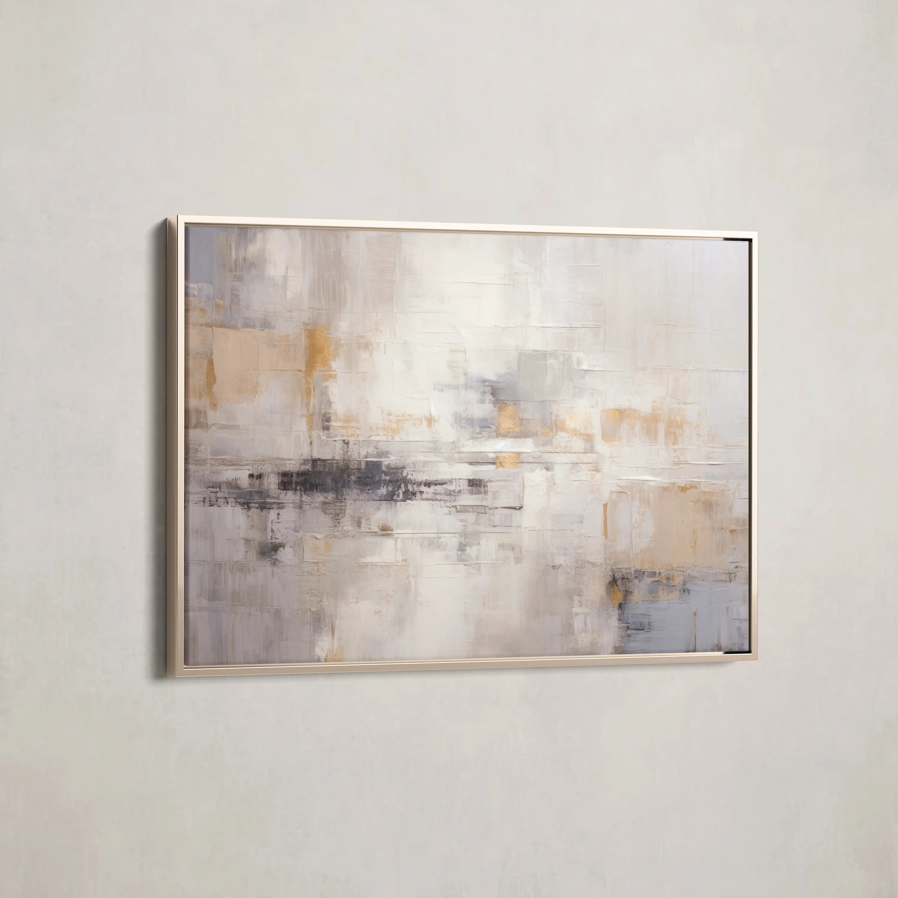 Abstract Canvas Wall Art WAD055-A 90 x 60 cm / Stretched on hidden frame