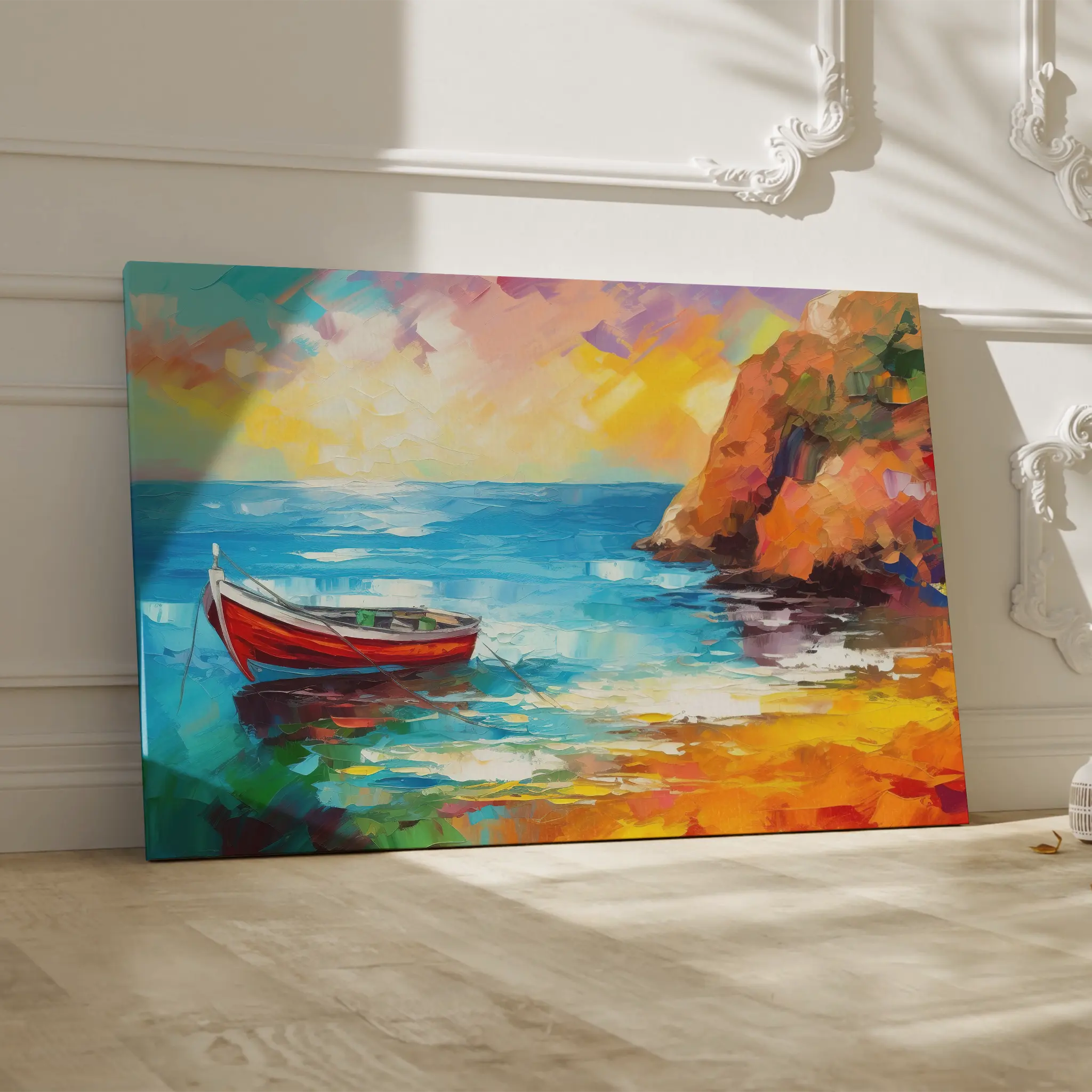 Landscape Canvas Wall Art WAD055-L 90 x 60 cm / Stretched on hidden frame