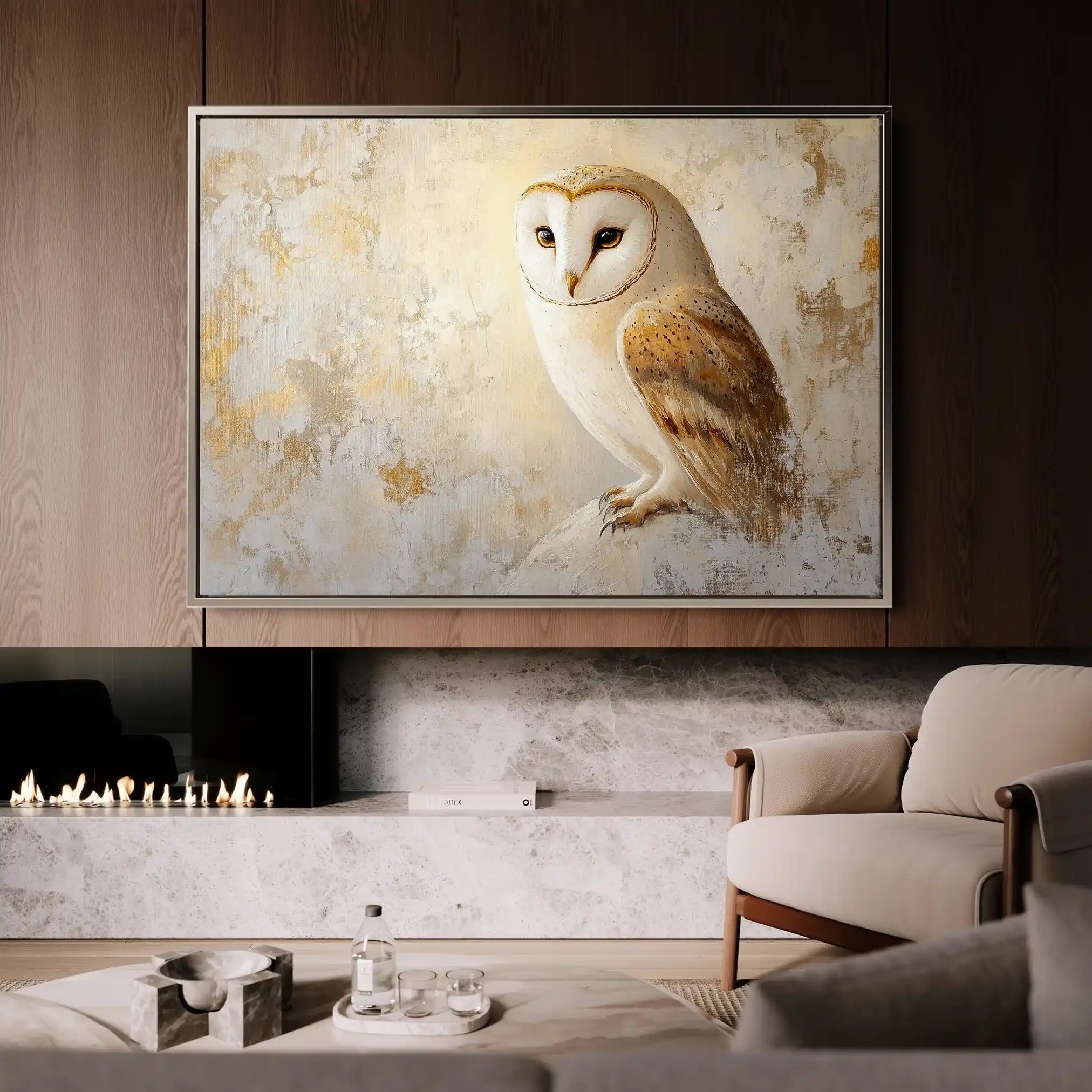 Animals 056 Canvas Art 90 x 60 cm / Stretched on hidden frame