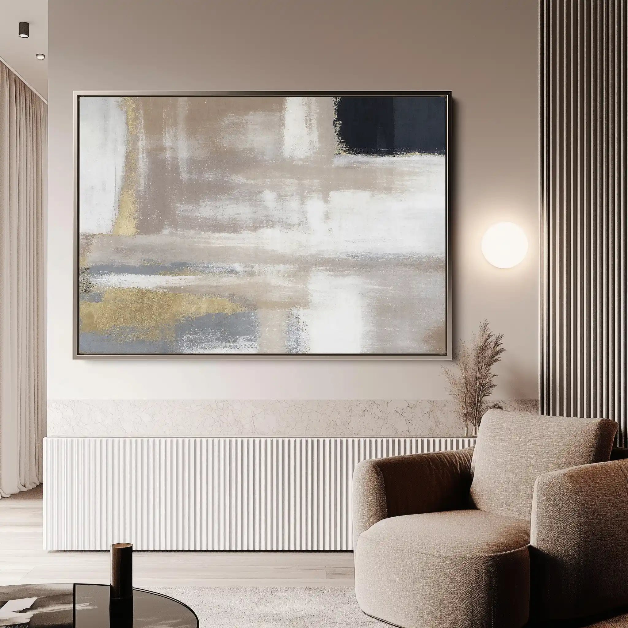 Abstract 056 Canvas Art 60 x 40 cm / Stretched on hidden frame