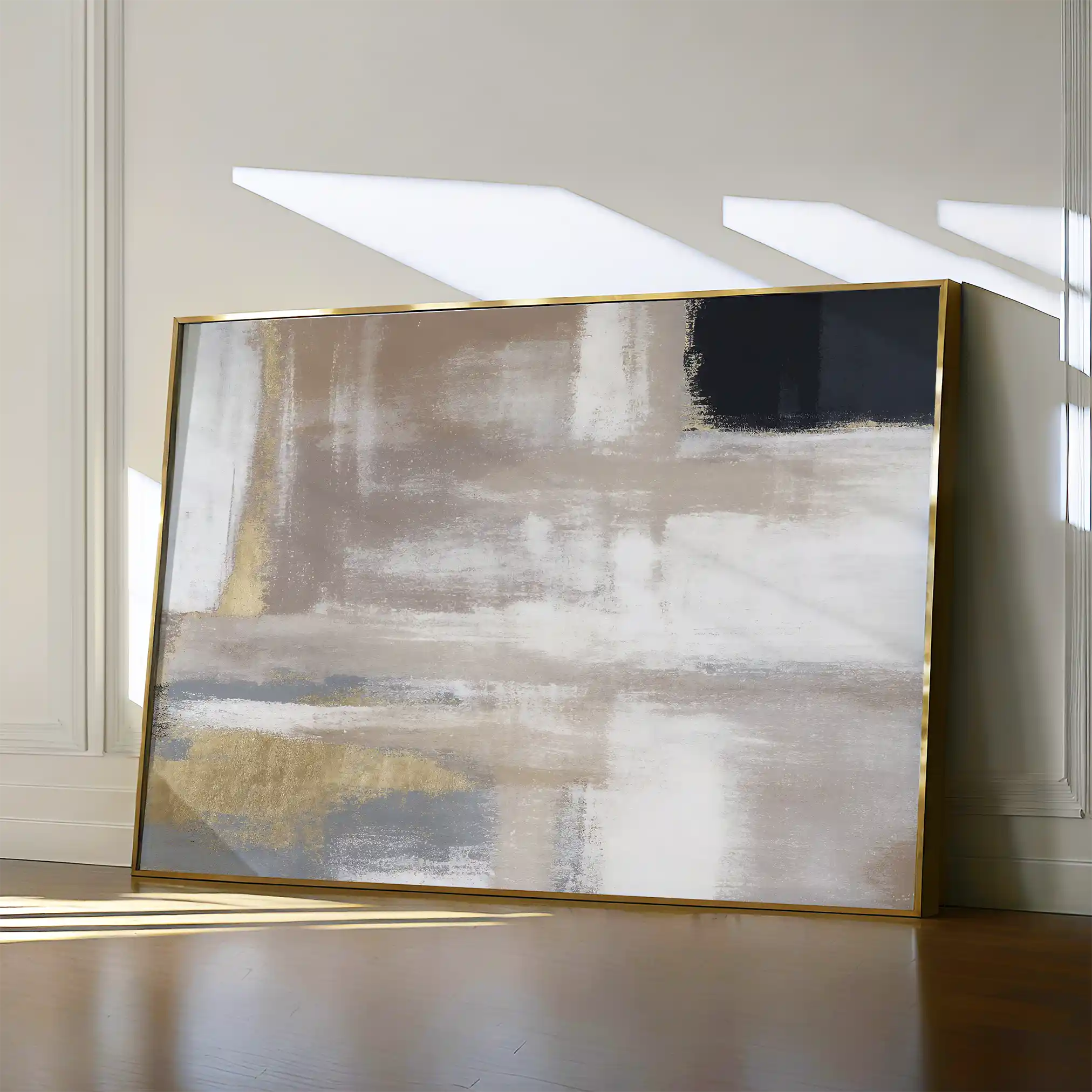 Abstract Canvas Wall Art WAD056-A 90 x 60 cm / Stretched on hidden frame