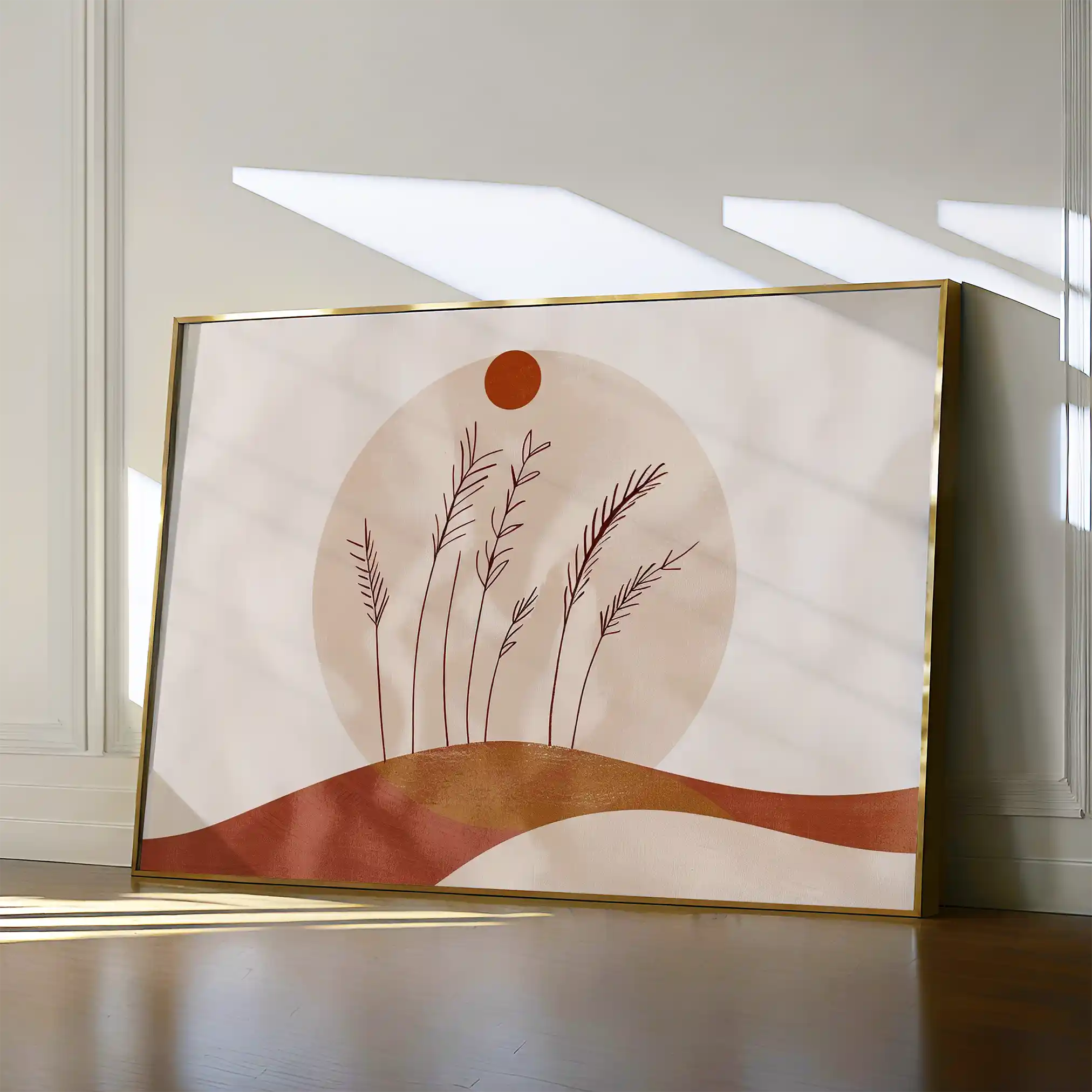 Boho 056 Canvas Art 90 x 60 cm / Stretched on hidden frame
