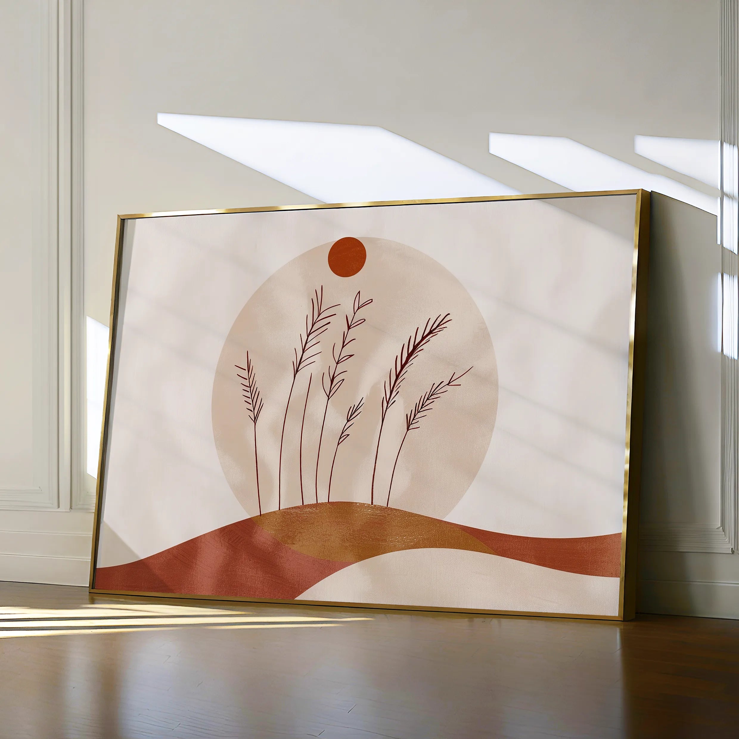 Boho Canvas Wall Art WAD056-BH 90 x 60 cm / Stretched on hidden frame