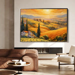 Landscape 056 Canvas Art 90 x 60 cm / Stretched on hidden frame