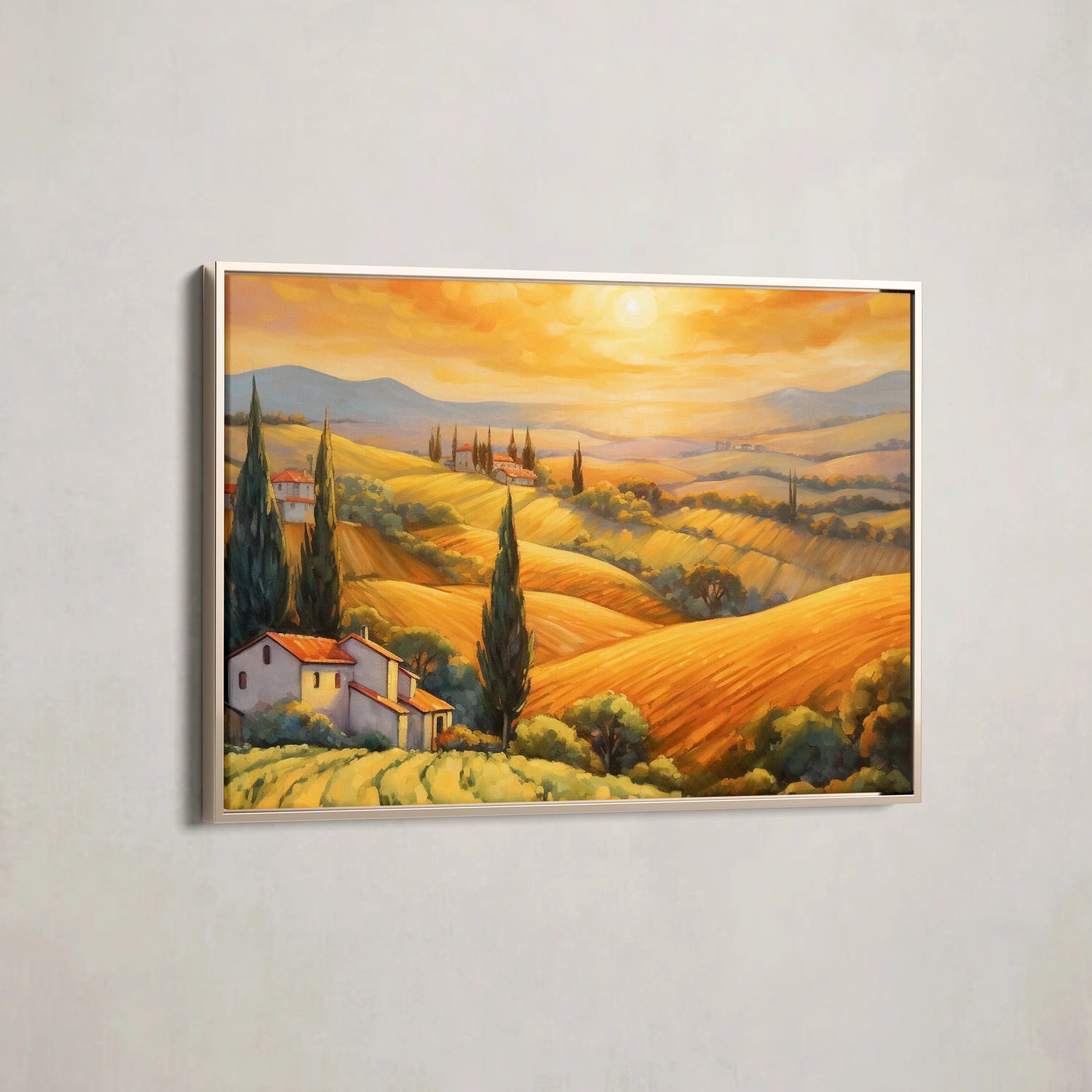 Landscape Canvas Wall Art WAD056-L 90 x 60 cm / Stretched on hidden frame