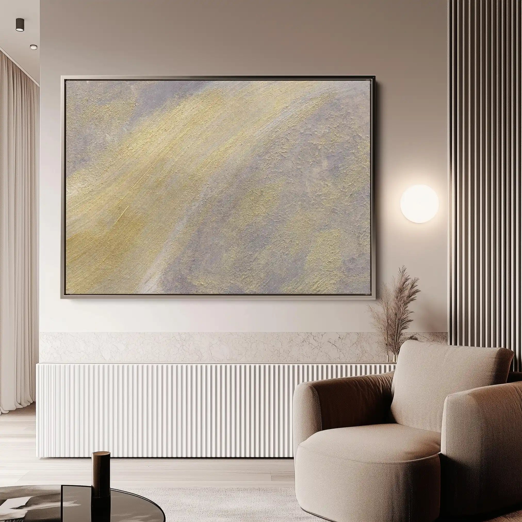 Abstract Canvas Wall Art WAD057-A 90 x 60 cm / Stretched on hidden frame