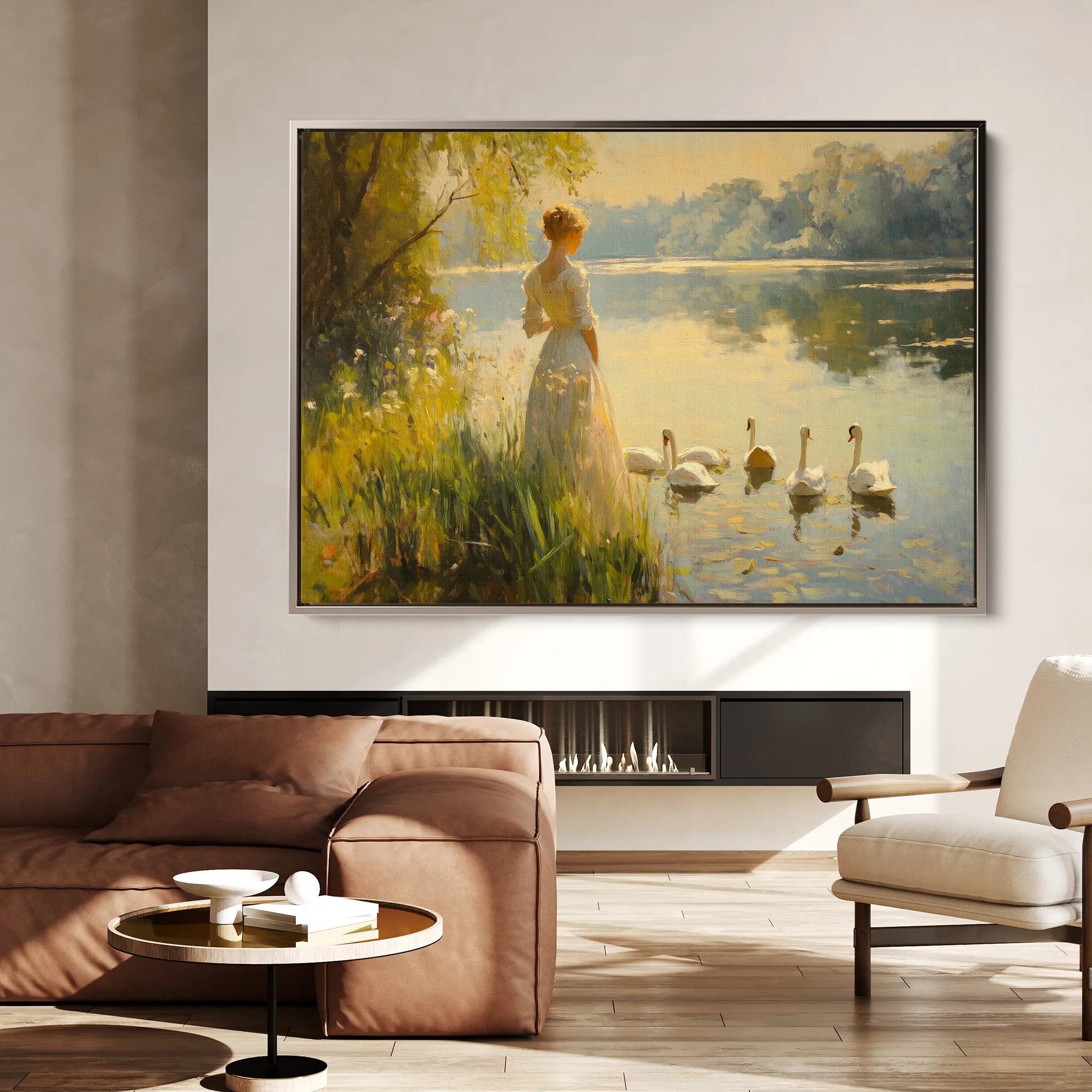 Classic Canvas Wall Art WAD057-CL 90 x 60 cm / Stretched on hidden frame