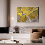 Floral Canvas Wall Art WAD057-F 90 x 60 cm / Stretched on hidden frame