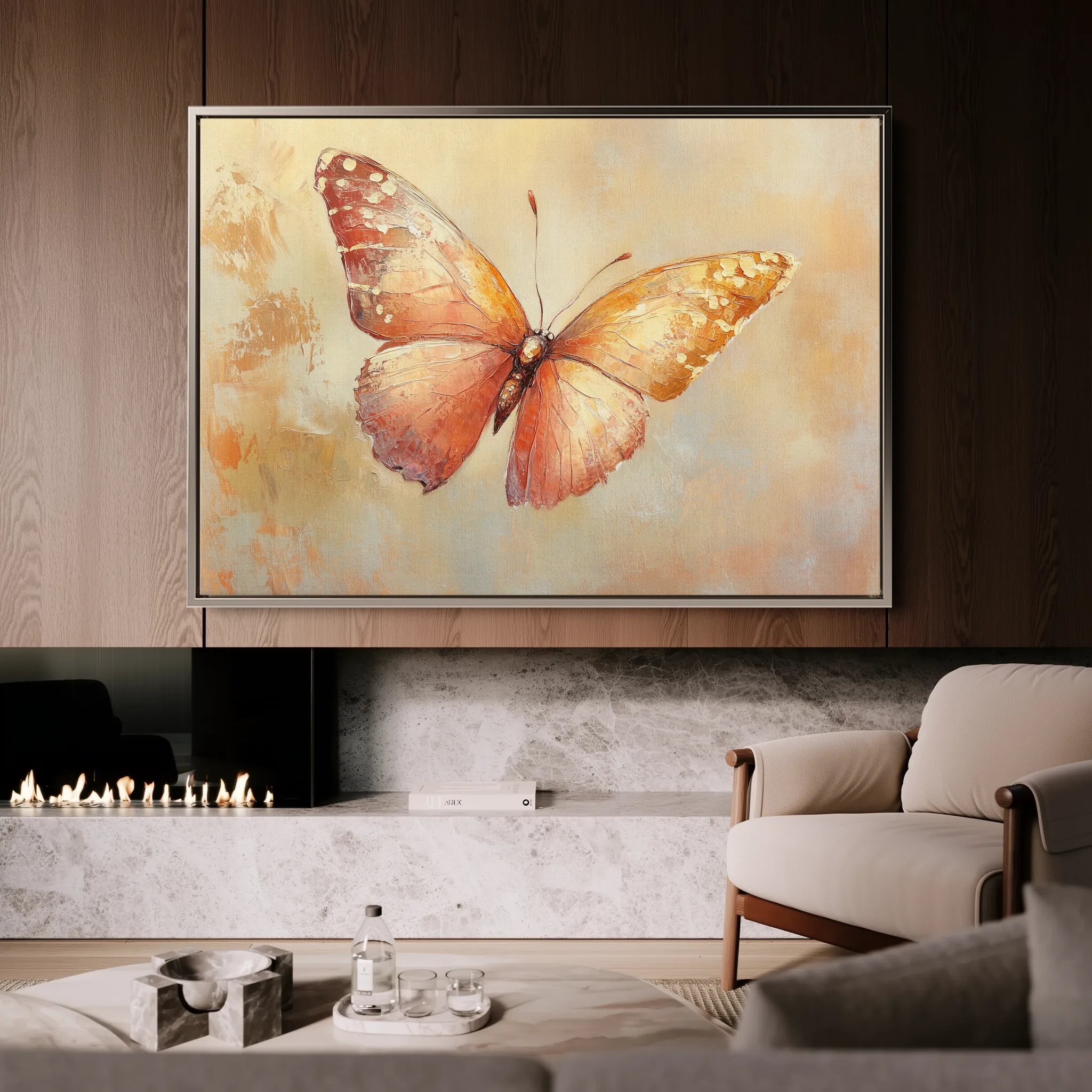 Animals Canvas Wall Art WAD058-AN 90 x 60 cm / Stretched on hidden frame