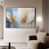 Abstract 058 Canvas Art 60 x 40 cm / Stretched on hidden frame