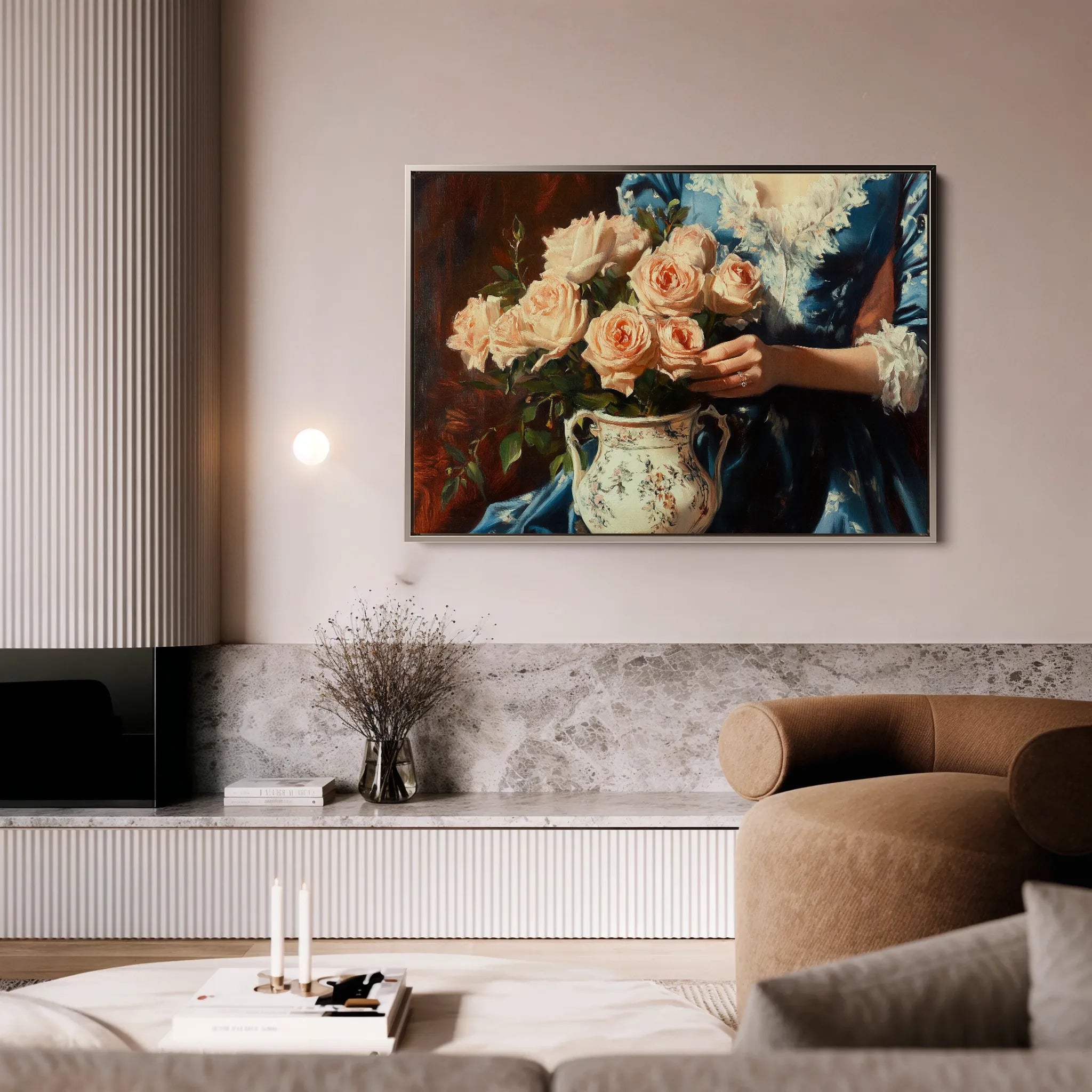 Classic Canvas Wall Art WAD058-CL 90 x 60 cm / Stretched on hidden frame