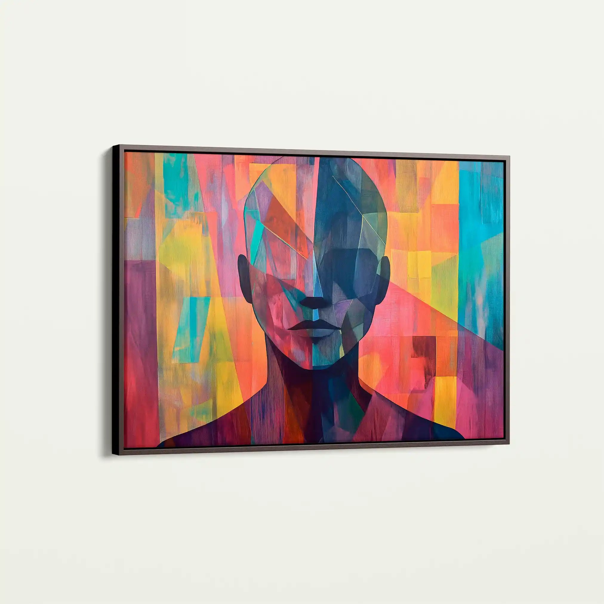 Portrait 058 Canvas Art 90 x 60 cm / Stretched on hidden frame