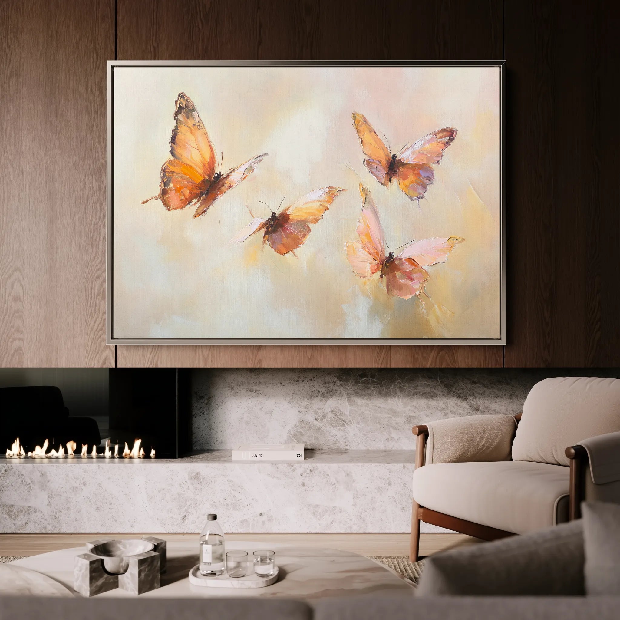Animals Canvas Wall Art WAD059-AN 90 x 60 cm / Stretched on hidden frame