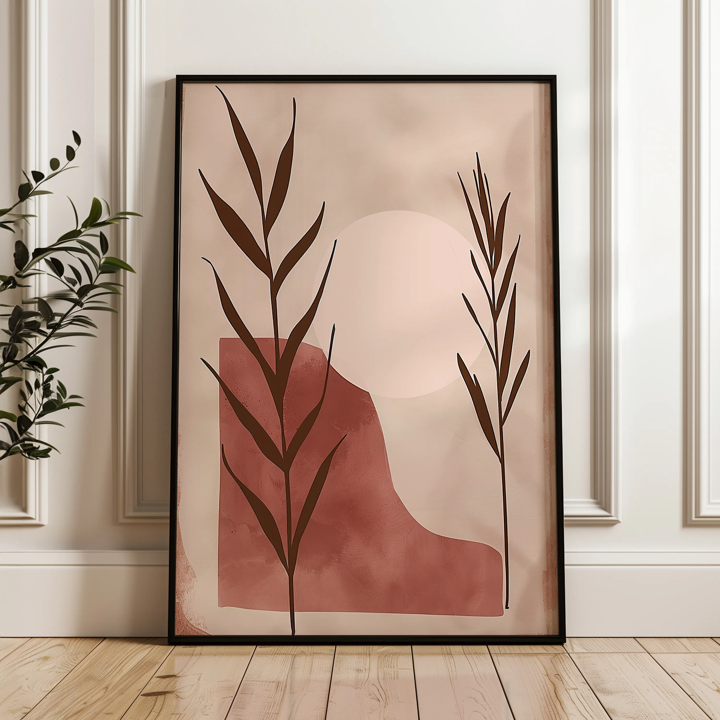 Boho Canvas Wall Art WAD059-BH 90 x 60 cm / Stretched on hidden frame