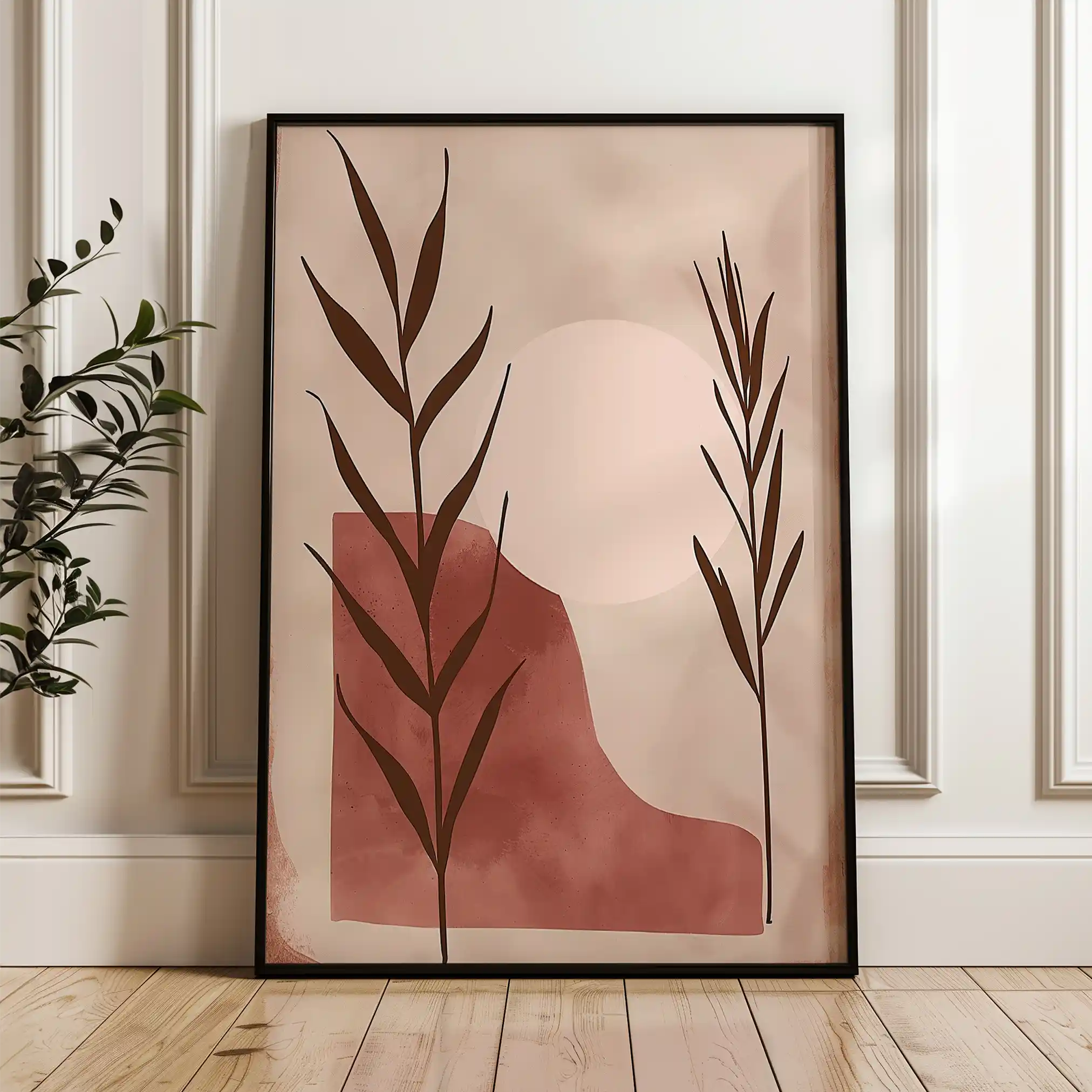 Boho 059 Canvas Art 90 x 60 cm / Stretched on hidden frame