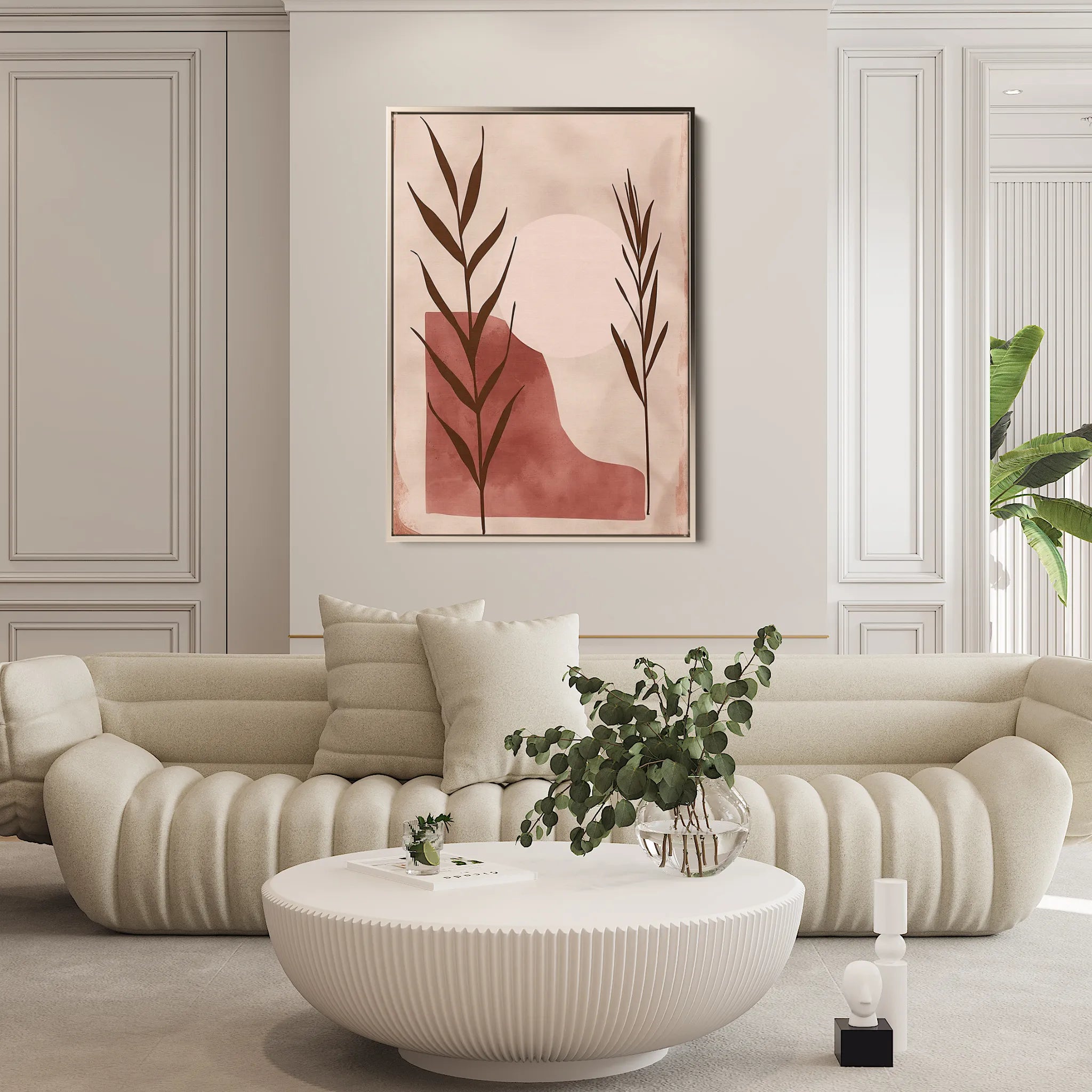 Boho Canvas Wall Art WAD059-BH 90 x 60 cm / Stretched on hidden frame