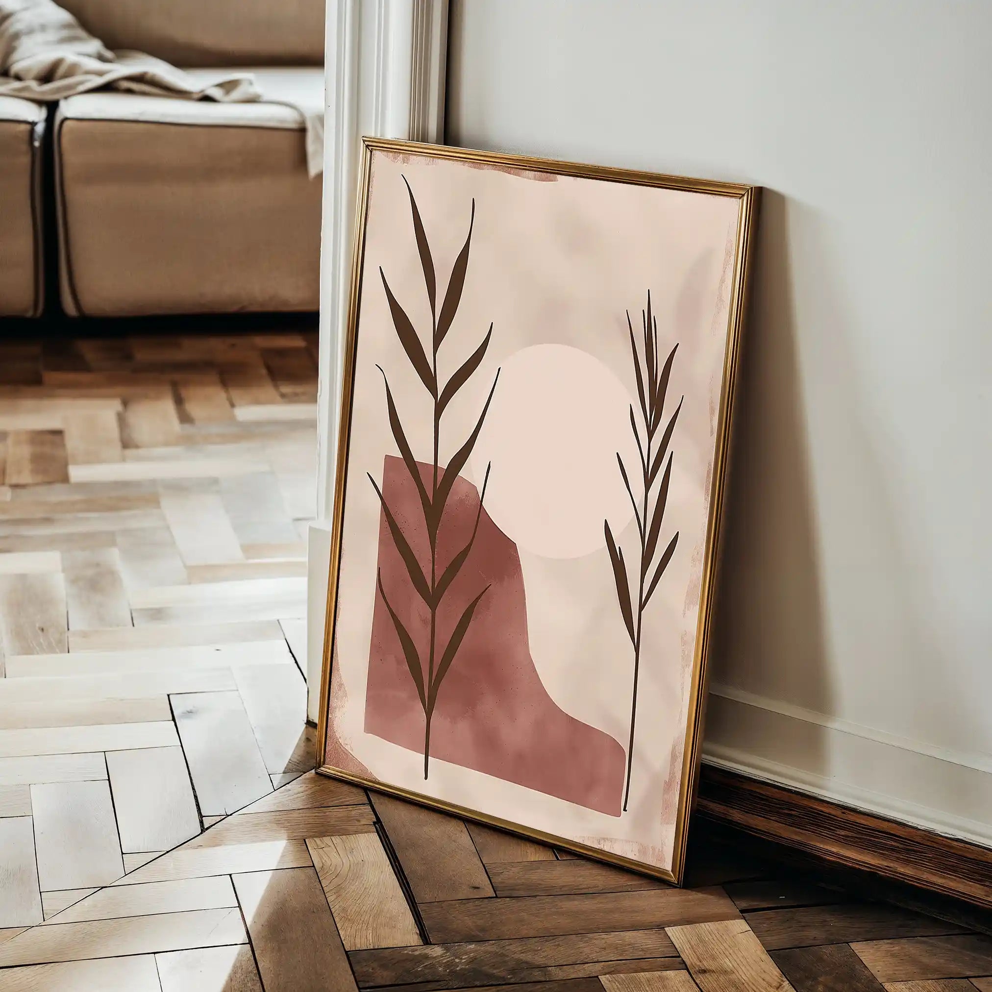 Boho 059 Canvas Art 90 x 60 cm / Stretched on hidden frame