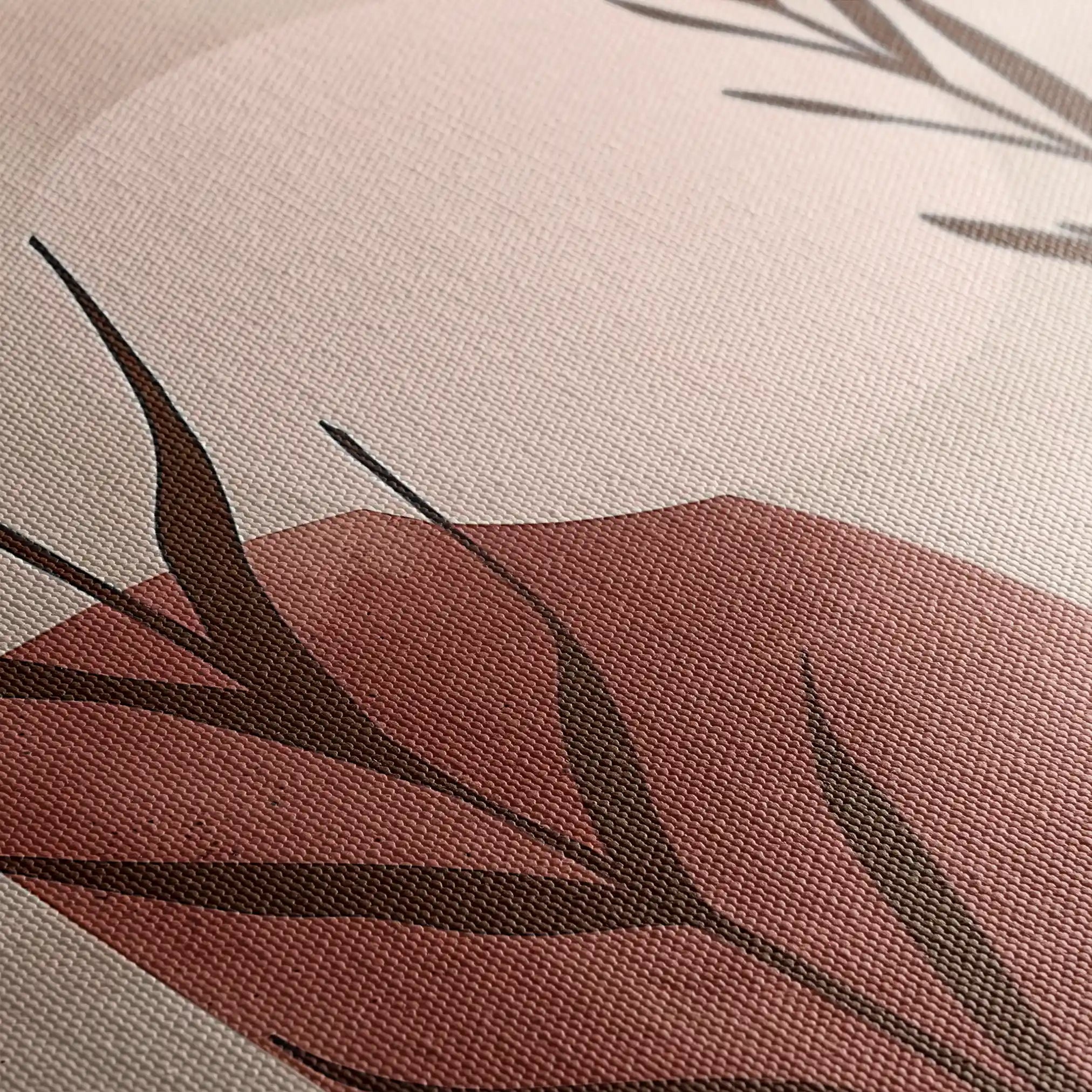 Boho 059 Canvas Art 90 x 60 cm / Stretched on hidden frame