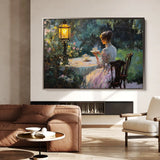 Classic 059 Canvas Art 90 x 60 cm / Stretched on hidden frame
