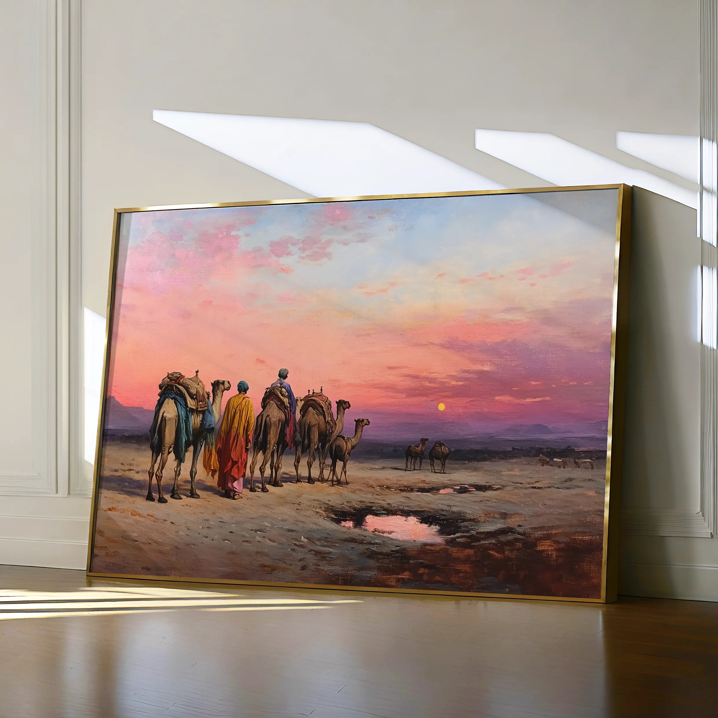 Orientalist Canvas Wall Art WAD059-OR 90 x 60 cm / Stretched on hidden frame