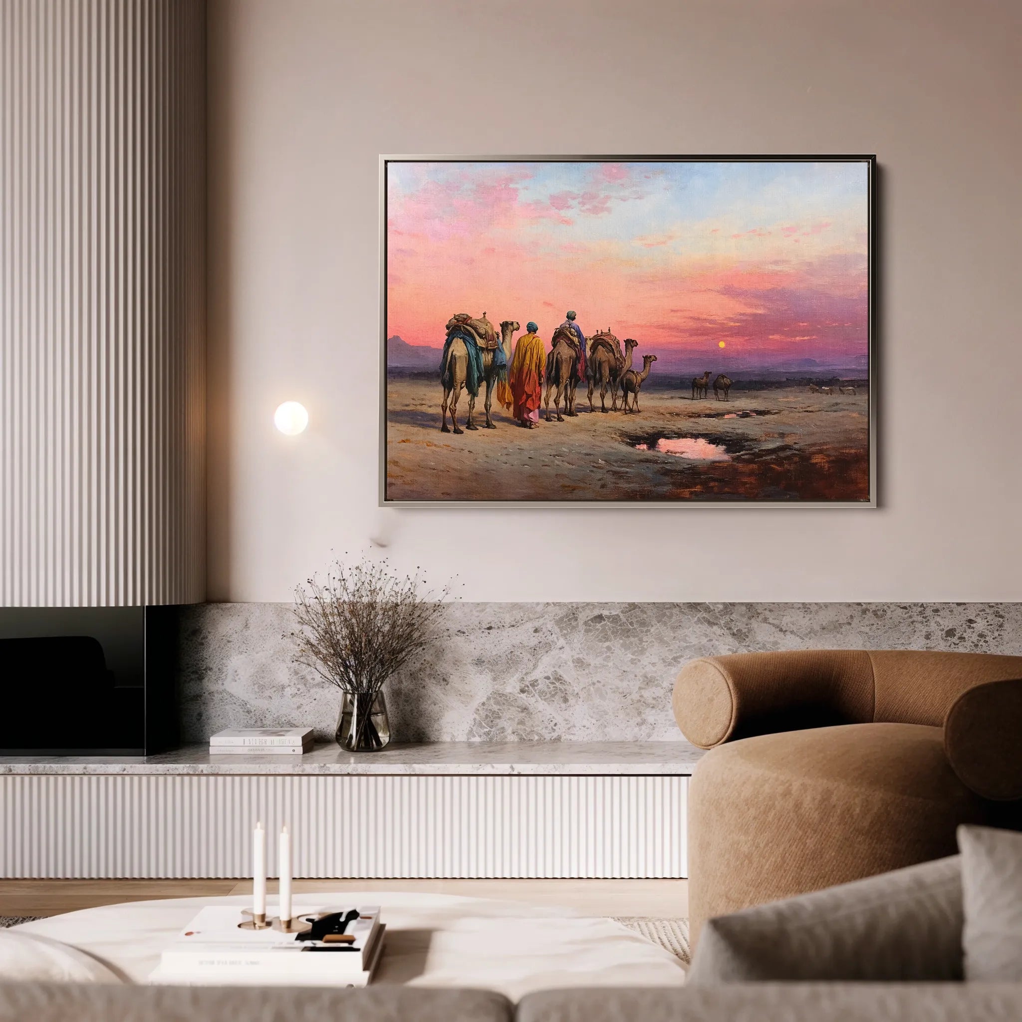 Orientalist Canvas Wall Art WAD059-OR 90 x 60 cm / Stretched on hidden frame